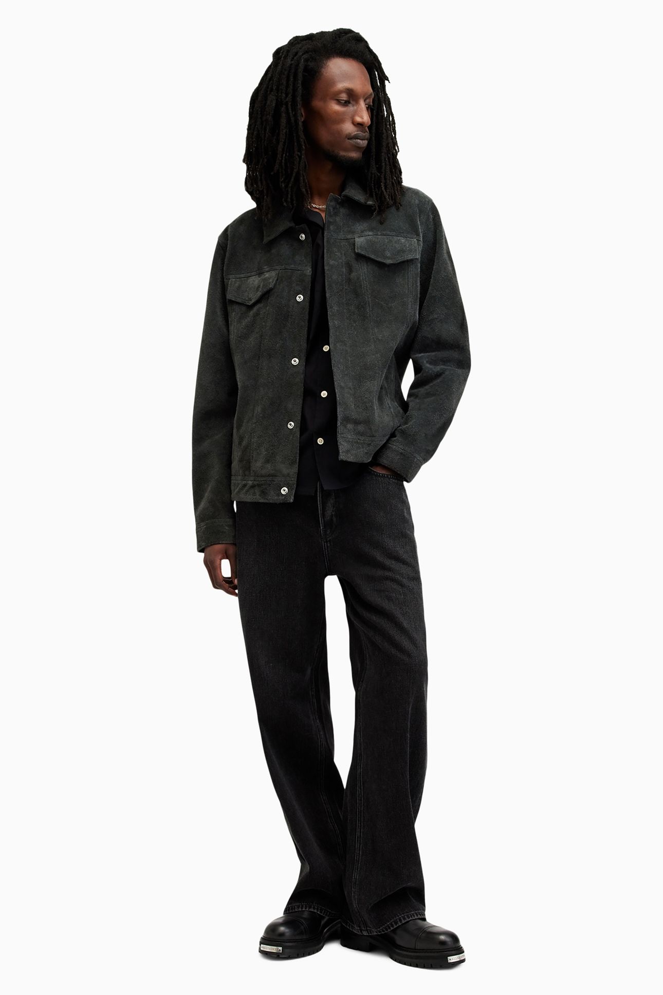HOPPER JACKET WASHED BLACK 1