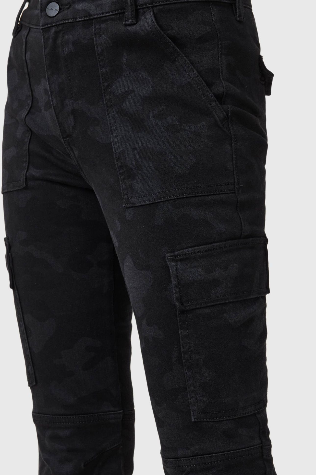 DURAN SKINNY CARGO CAMO BLACK 8