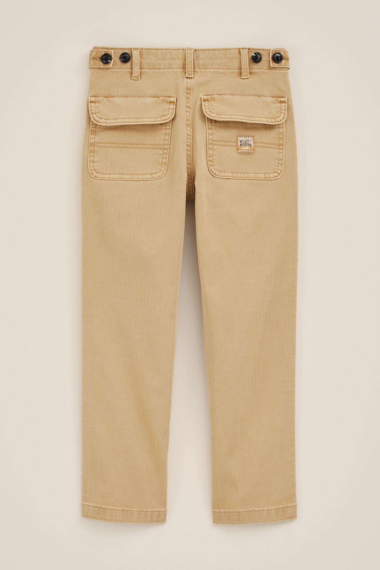 5-POCKET MID WAIST BEIGE 4