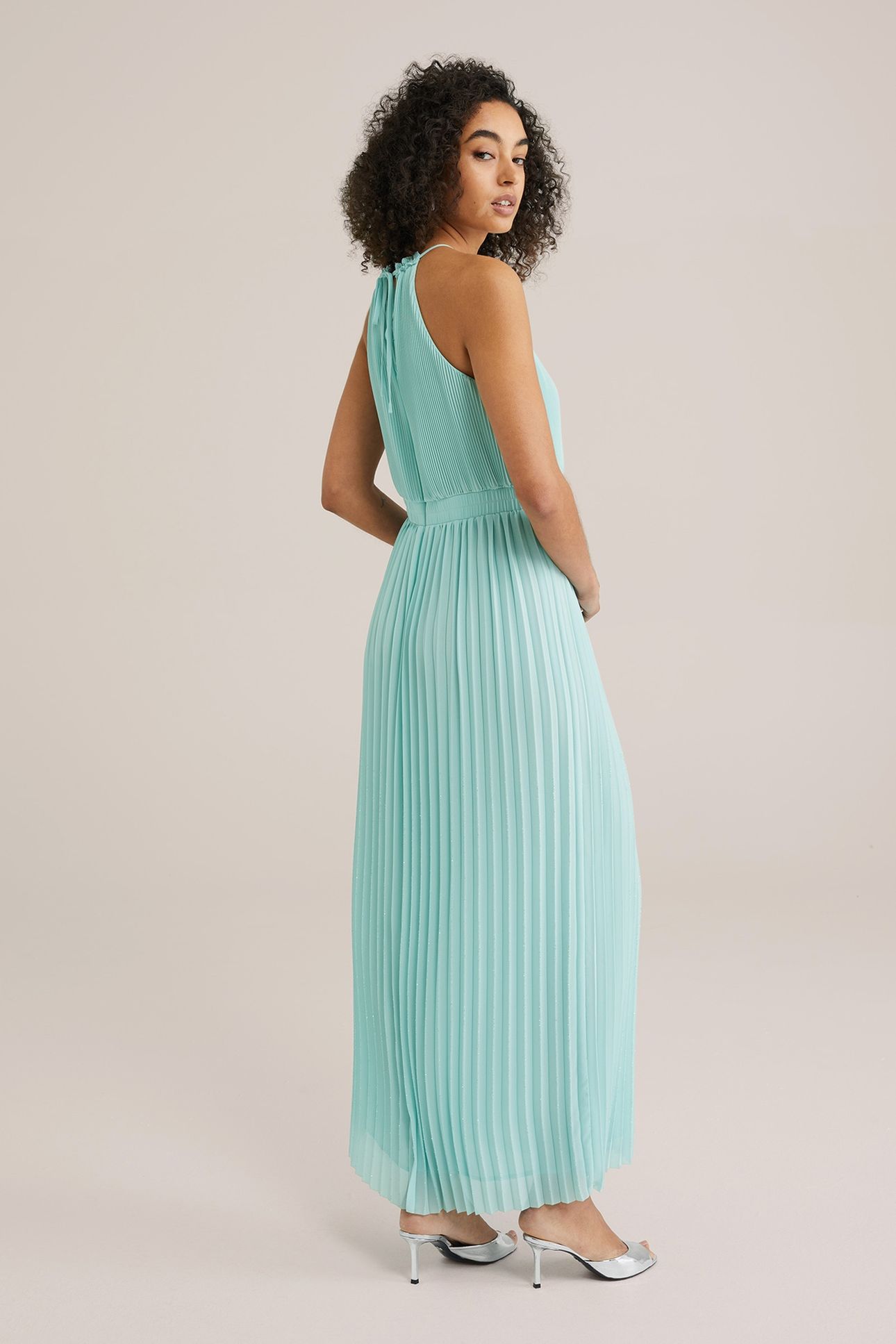 DRESS MAXI LENGTH LIGHT BLUE 3