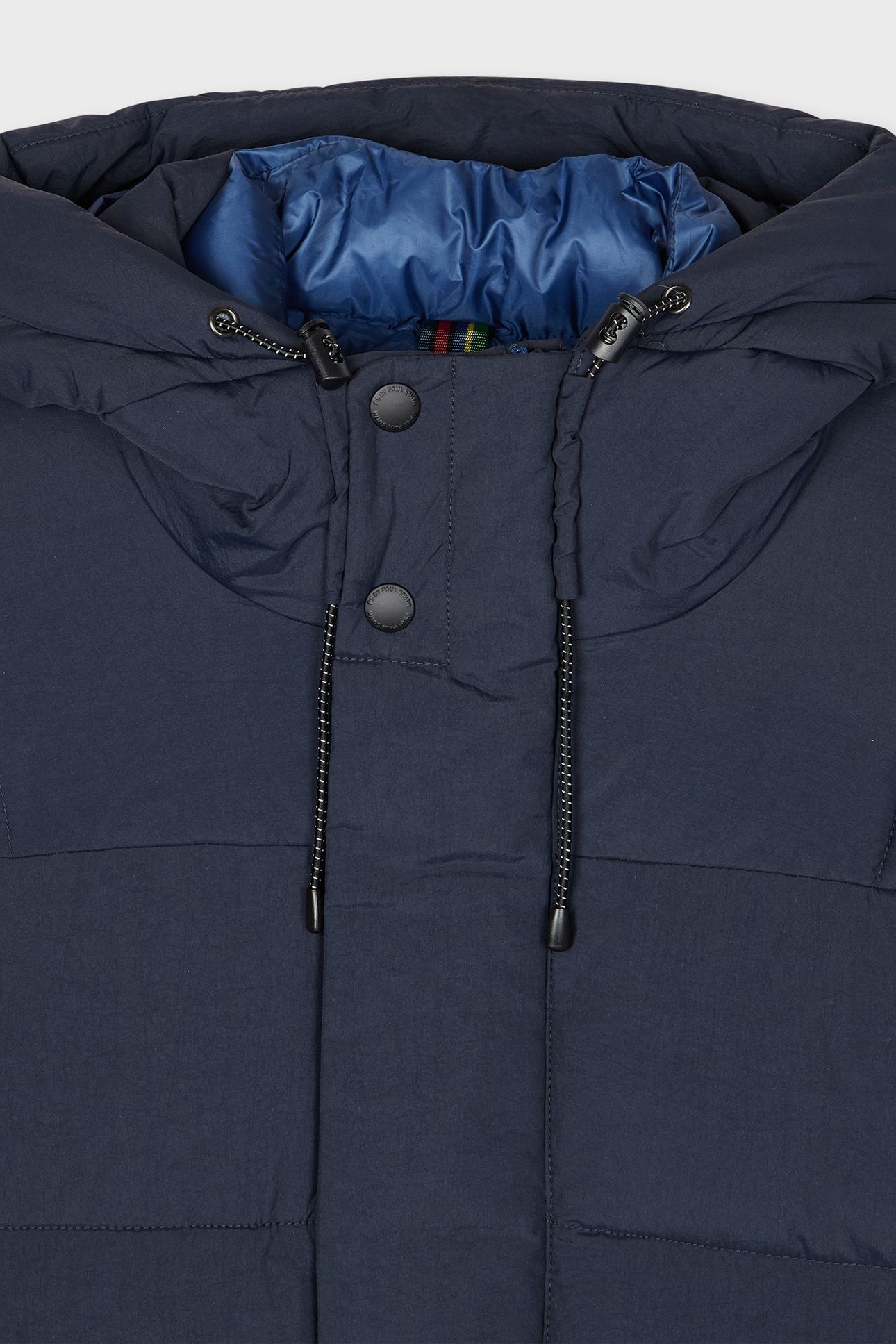 LONG FIBRE DOWN COAT VERY DARK NAVY 3