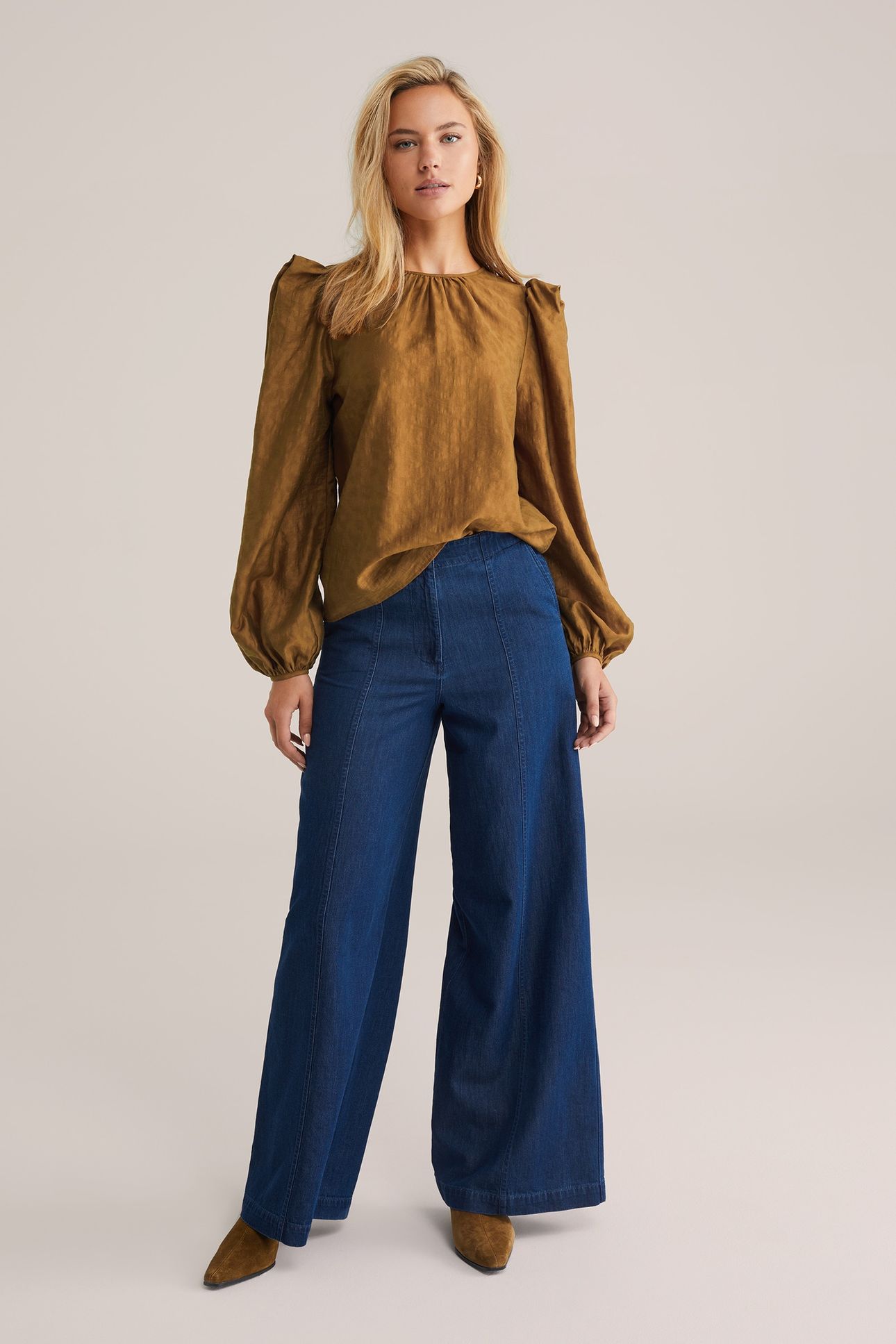 BLOUSE MUSTARD YELLOW 3
