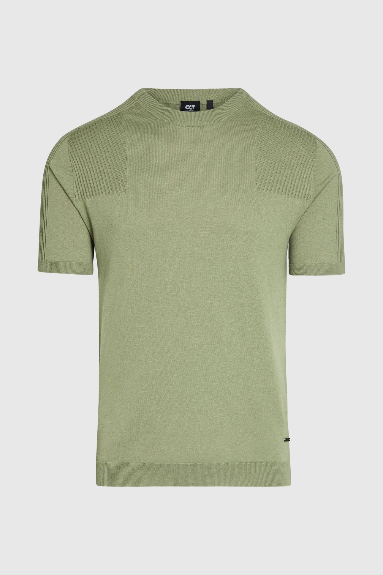 FOTOR V2.Y9.01 FLAT-KNIT-SHIRT DRY GREEN 3