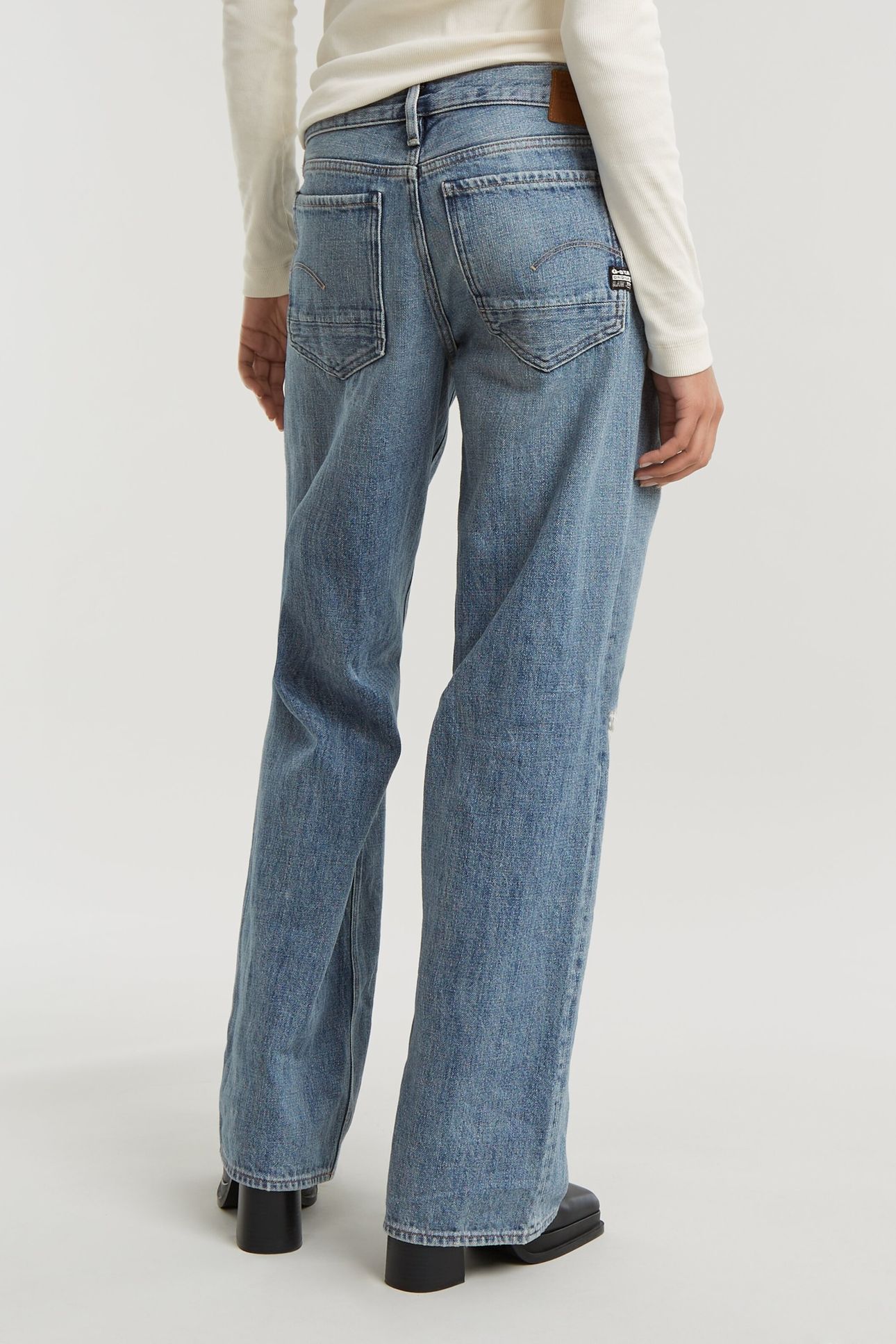 JUDEE LOOSE JEANS LIGHT/PASTEL BLUE 3