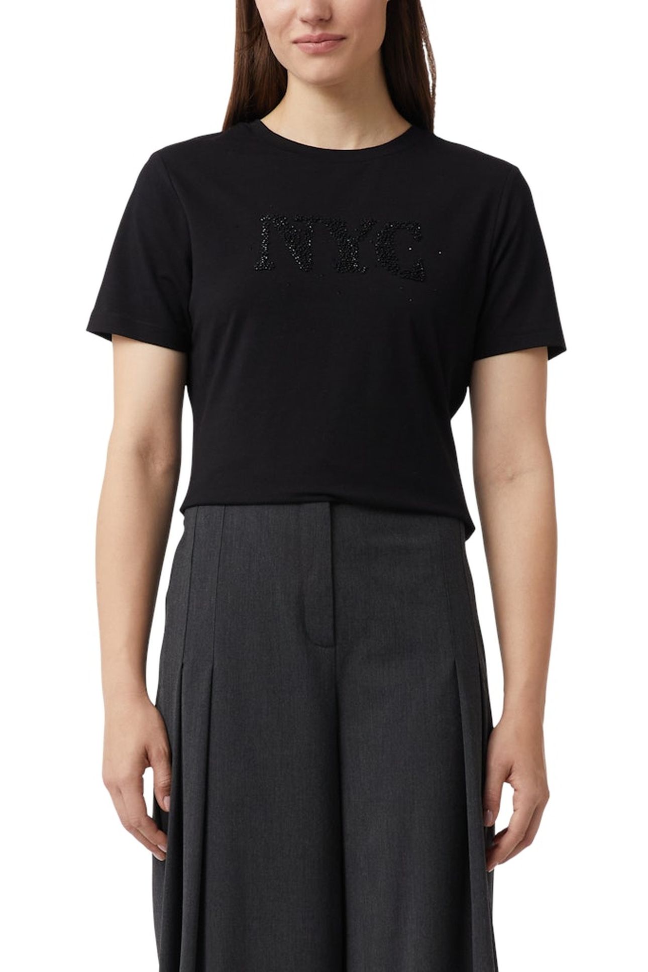 COMMA T-SHIRTS BLACK 2