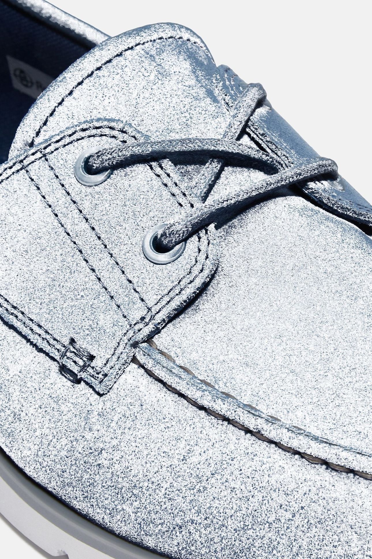 GRAFTON BAY LACE UP SHOE DARK BLUE SUEDE 8