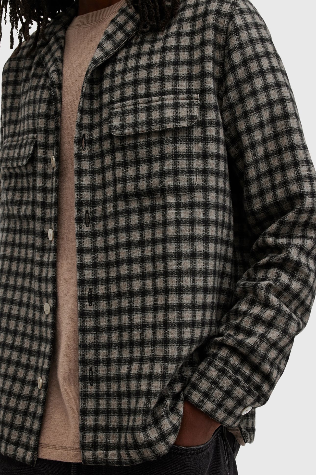 ALKAME LS SHIRT BROWN 8