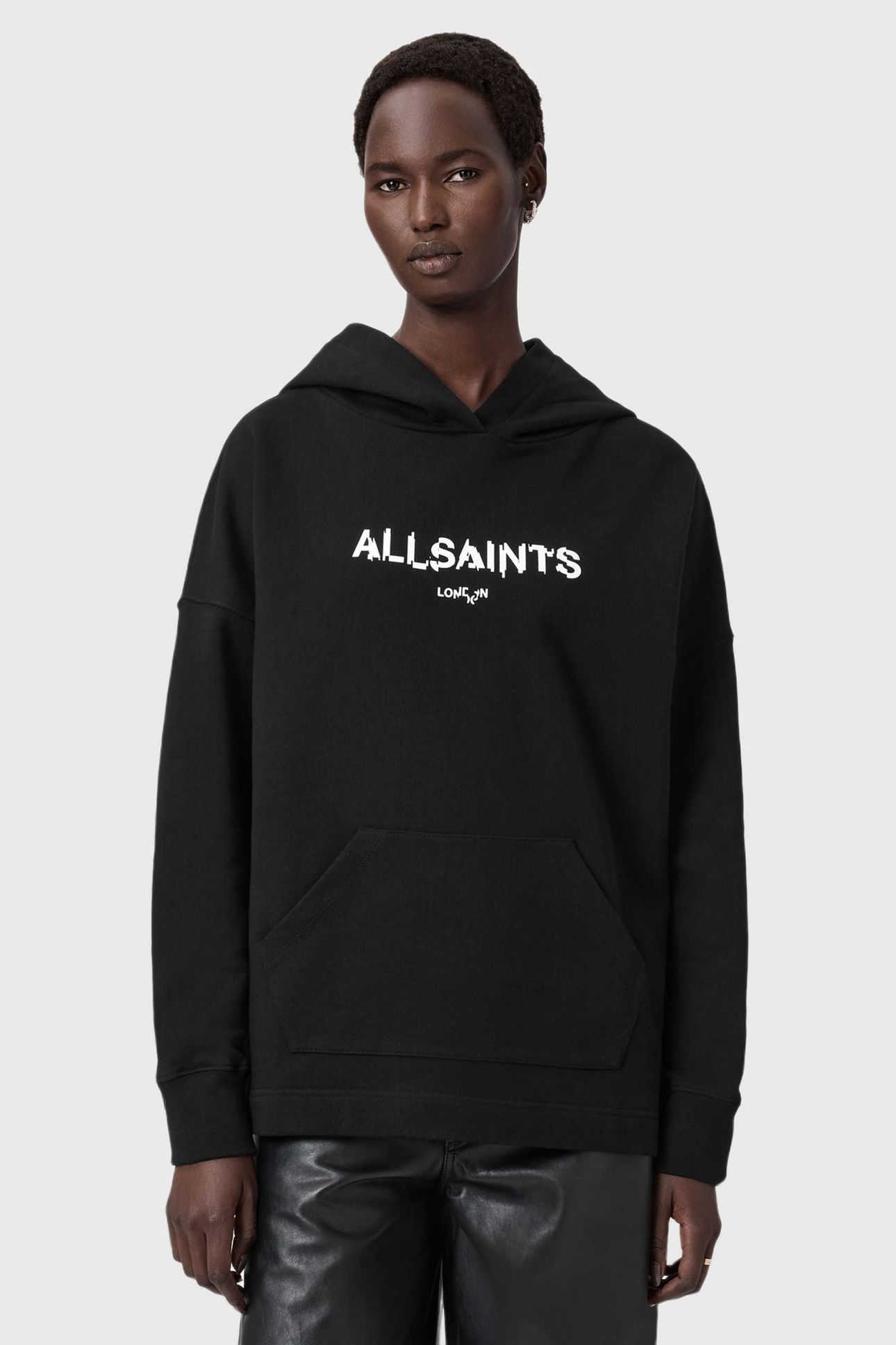 STATIC ETIE HOODY BLACK 1