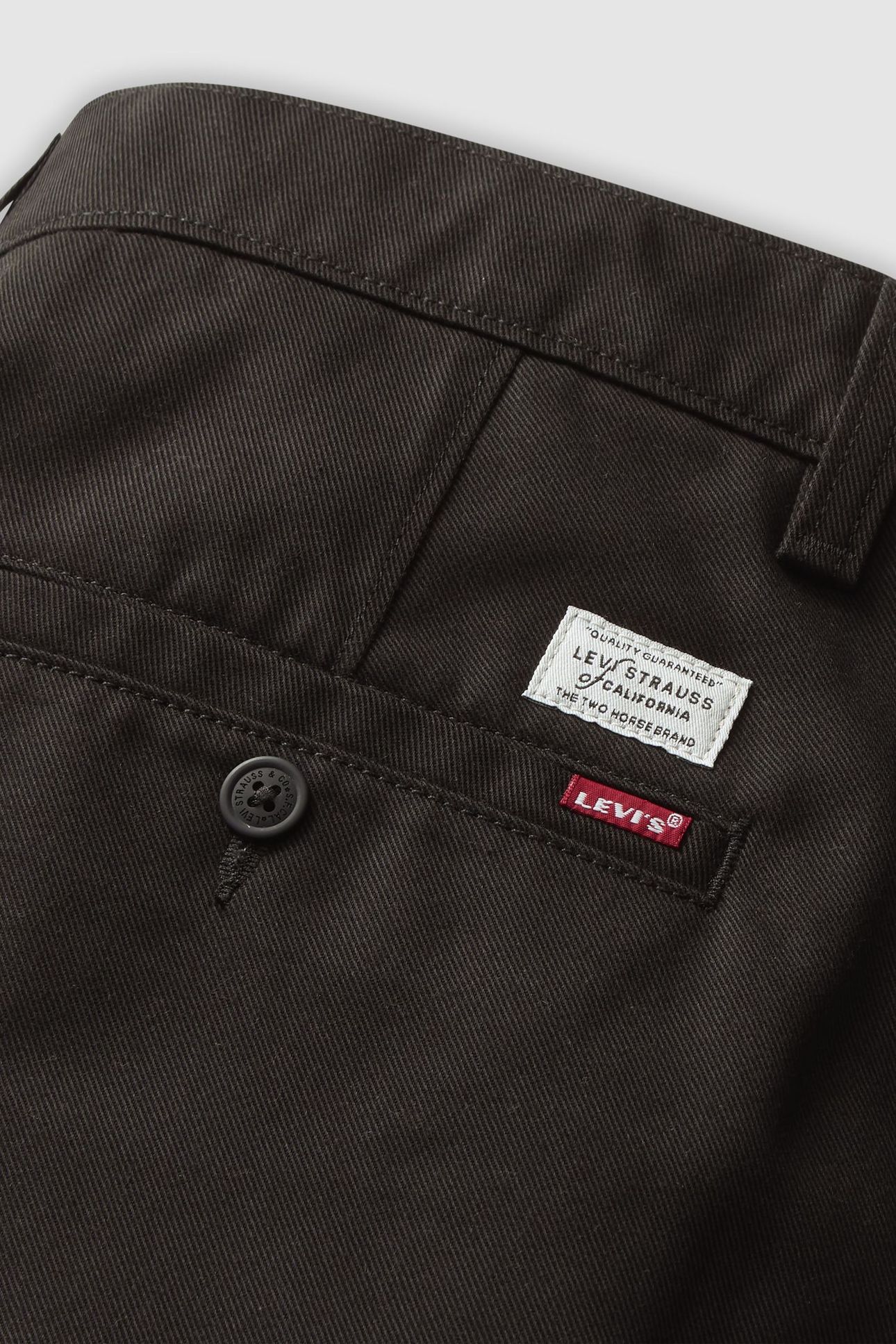 XX LOOSE STRAIGHT CHINOS BLACK 5