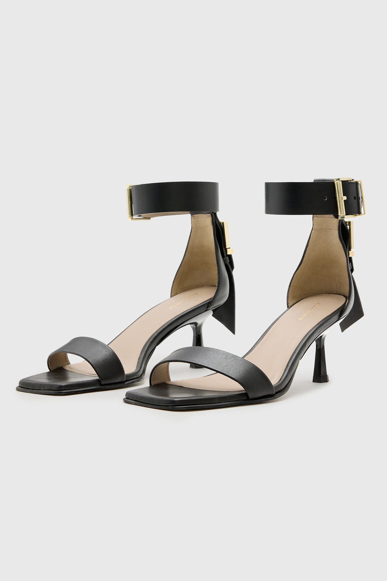 NOIR MID SANDAL BLACK 2