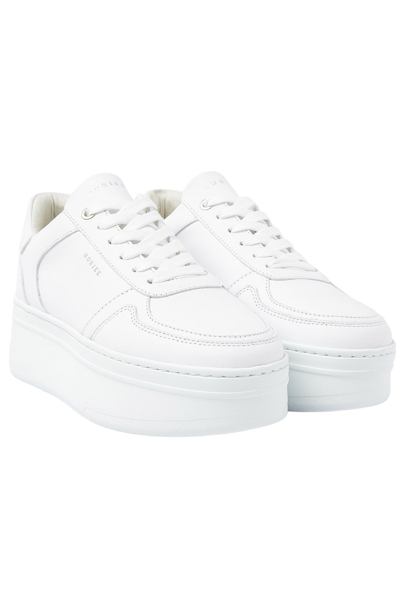 BAYOU PLATFORM WHITE LEATHER 2