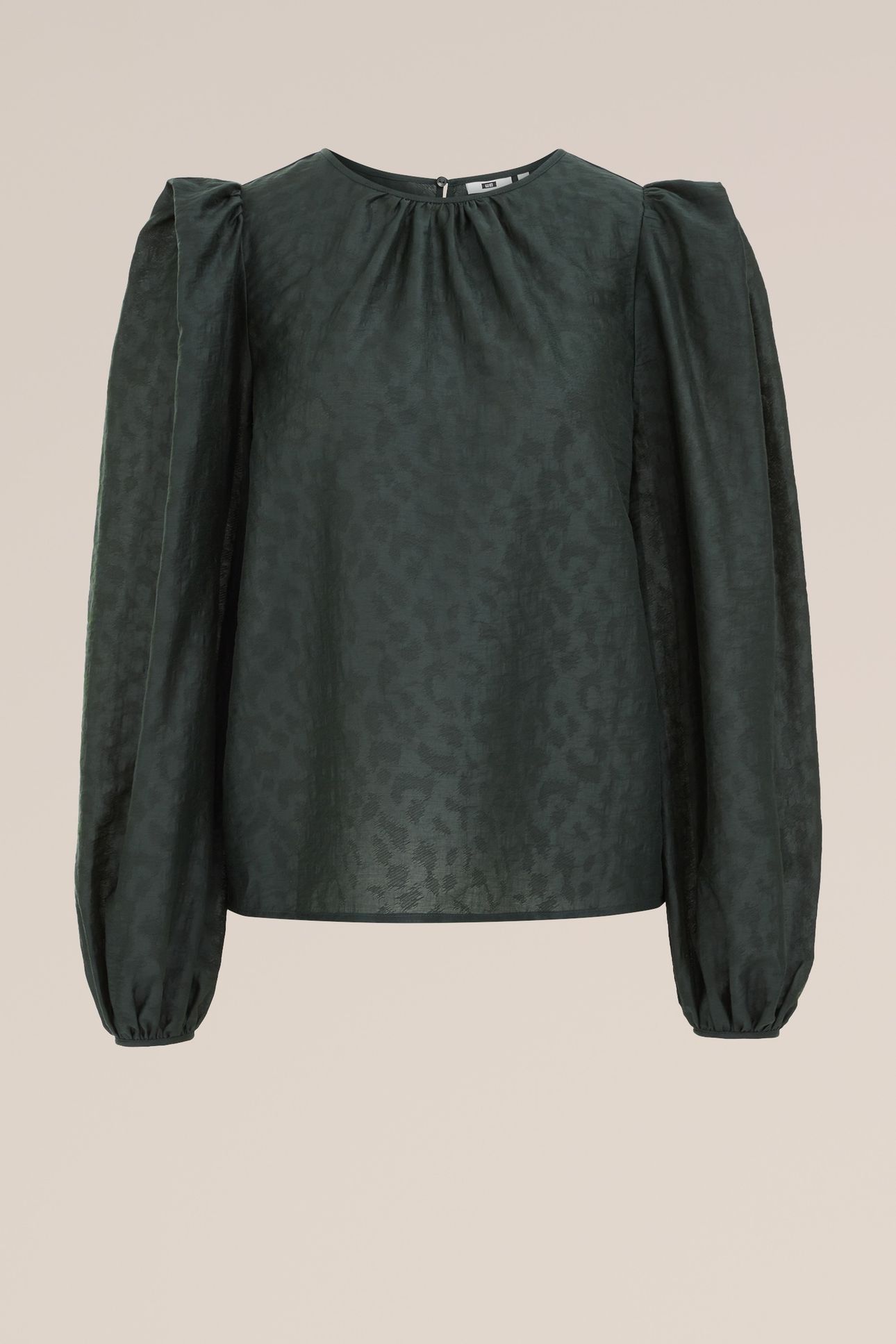 BLOUSE DARK GREEN 4