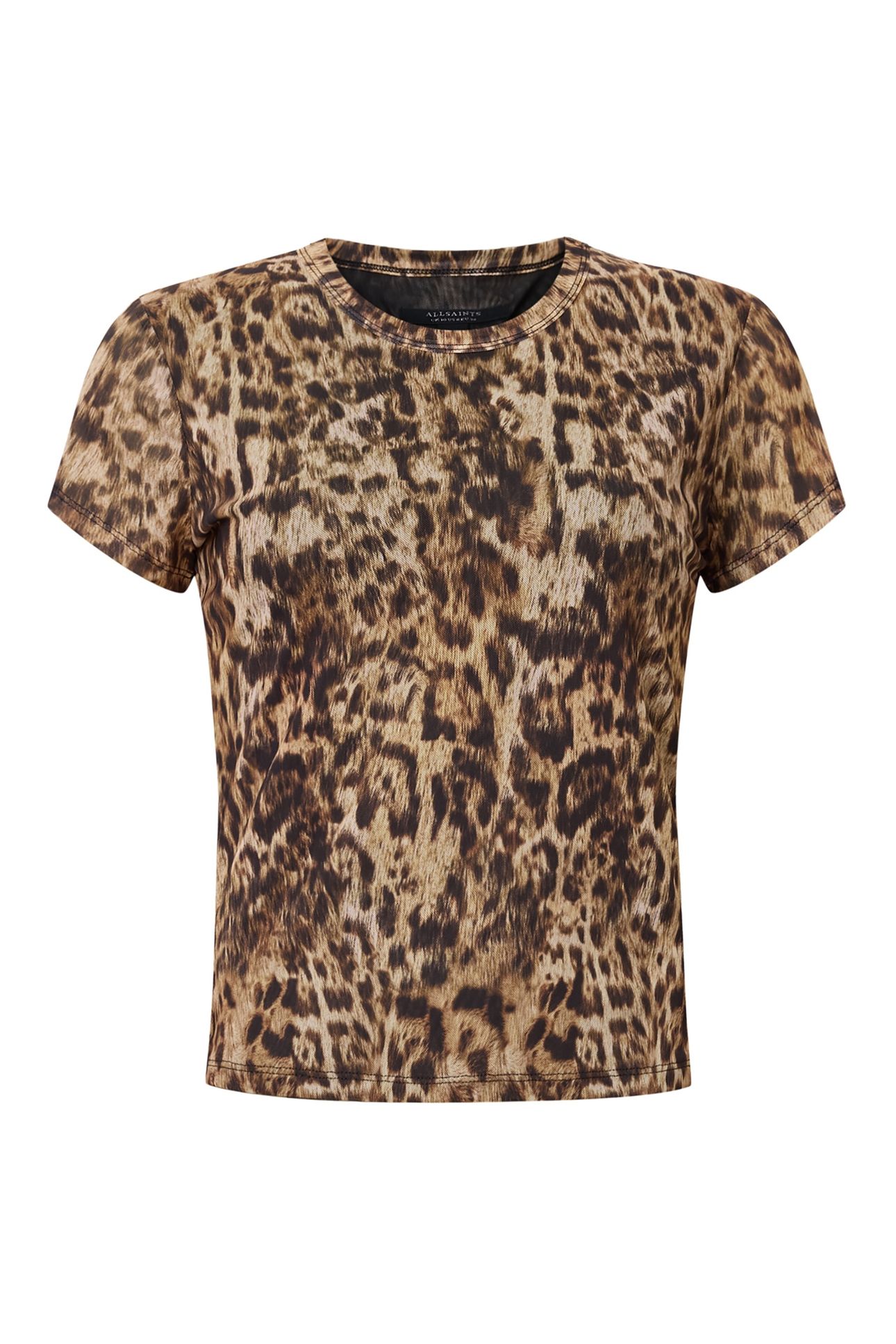 ELLIE MESH TEE EVIA GOLDEN BROWN 8