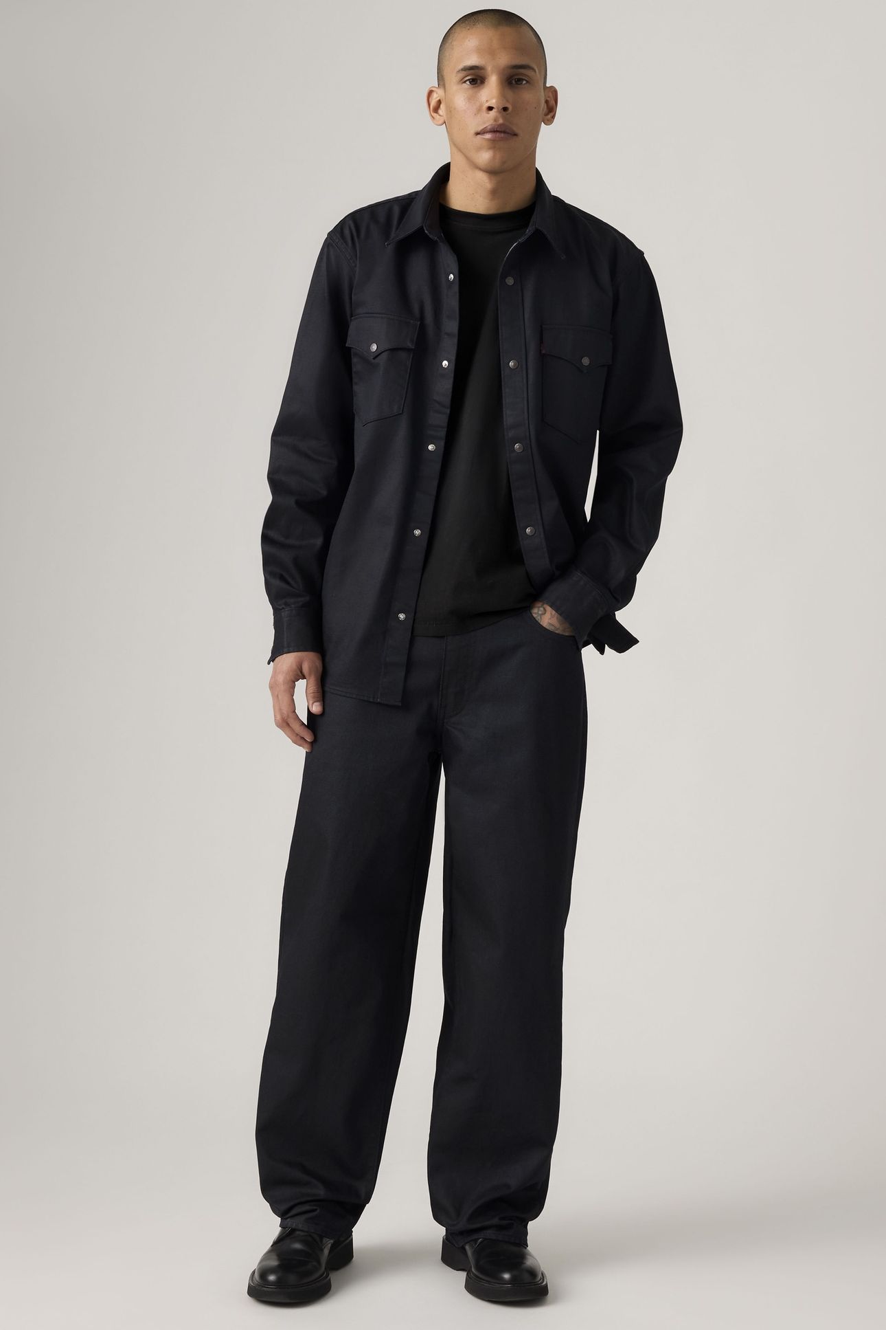 578™ BAGGY JEANS BLACK 3