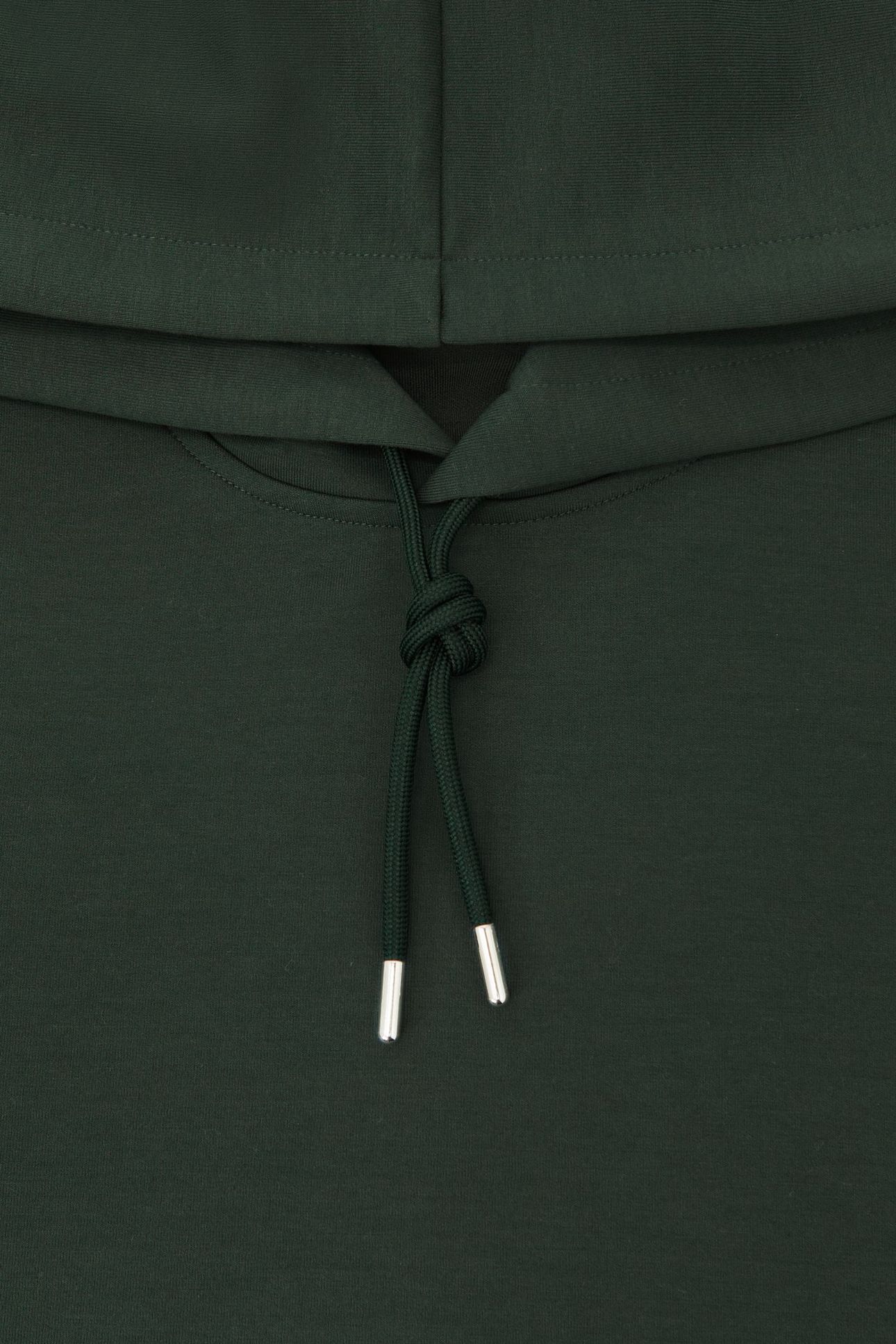 LS INTERLOCK HOODY DARK SAGE GREEN 5