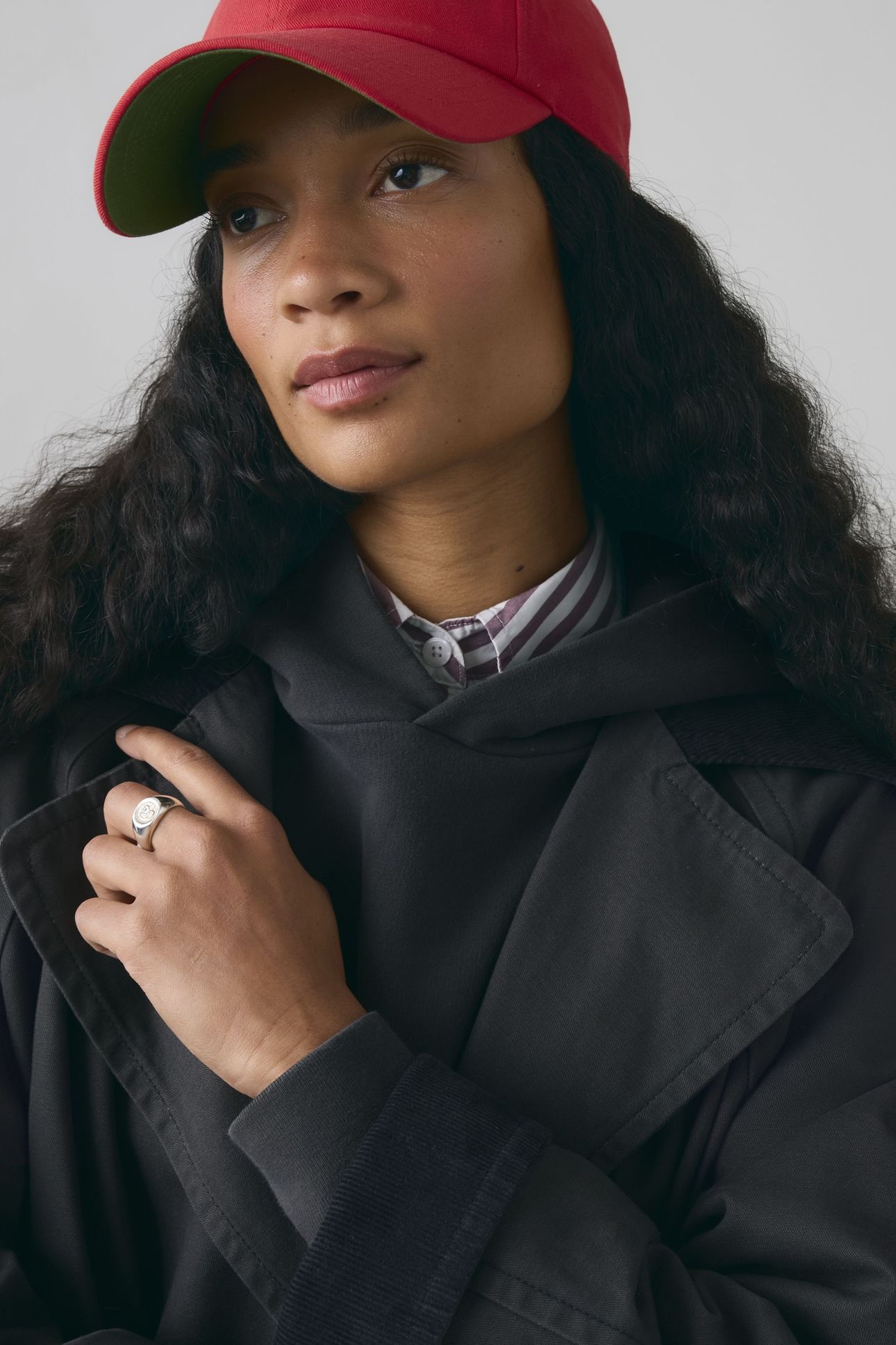 BREE BARN TRENCH COAT GREY 7