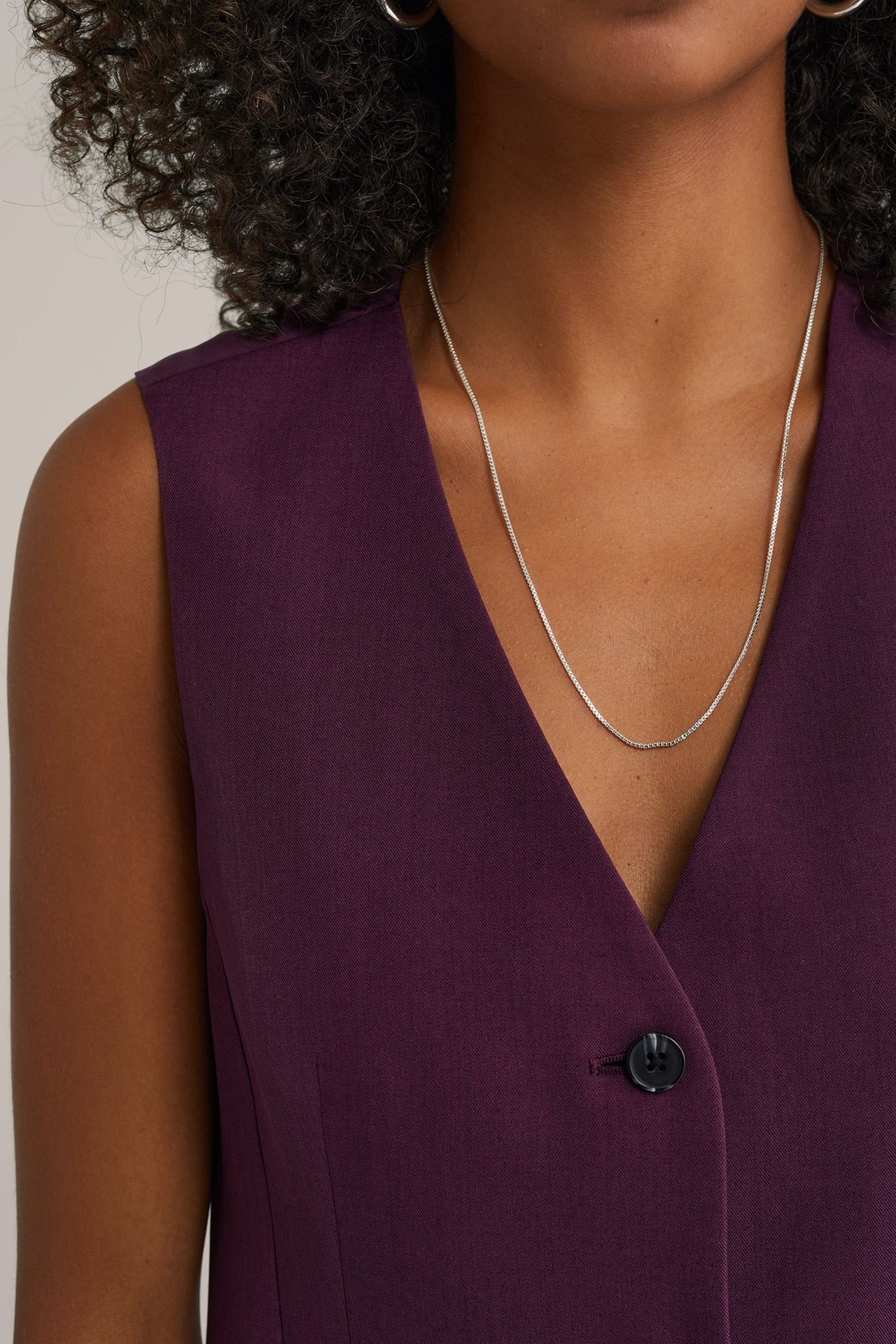 GILET AUBERGINE 5