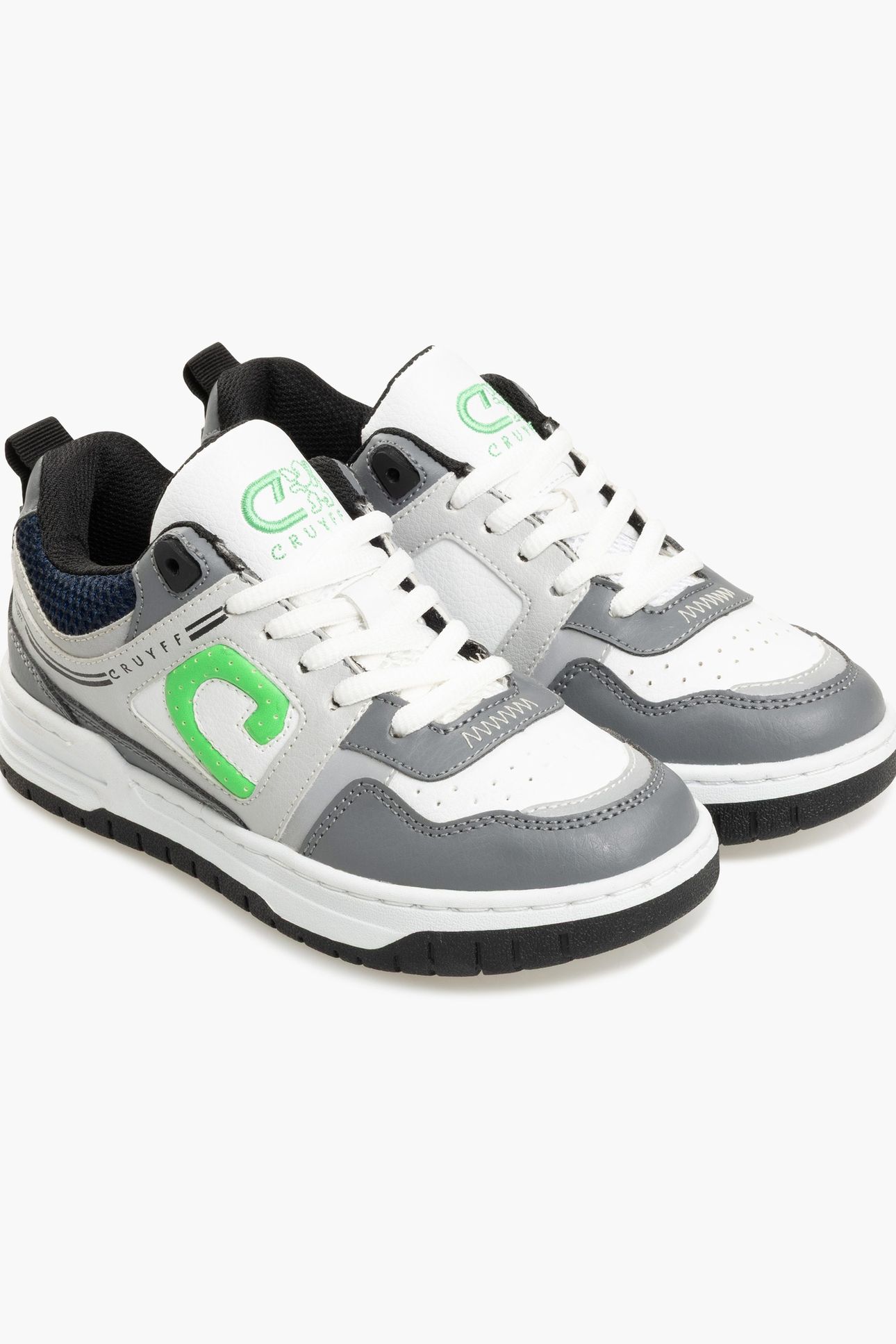 BOYS RAVAL GREY/GREEN 4