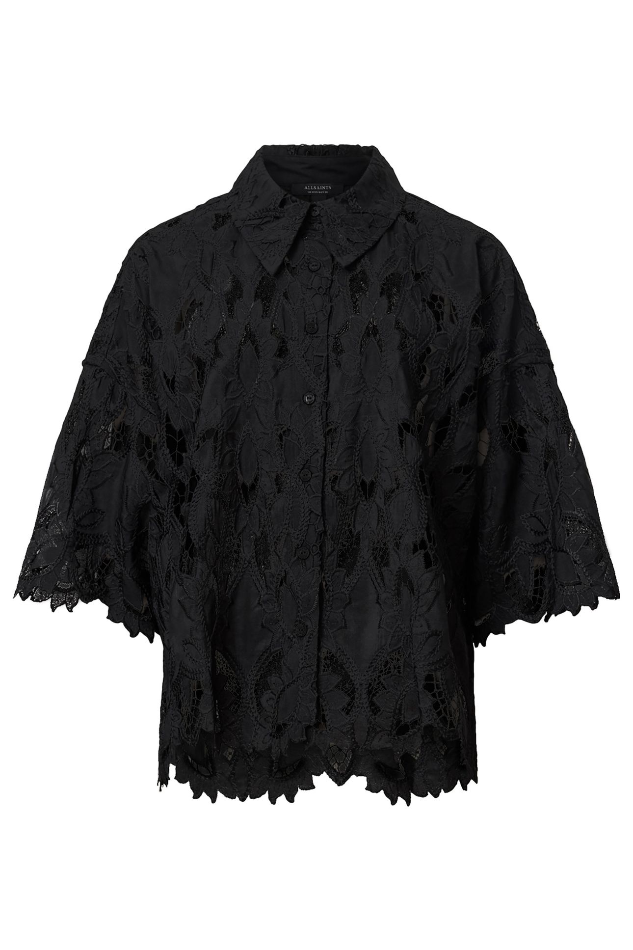 CHARLI EMB SHIRT BLACK 6