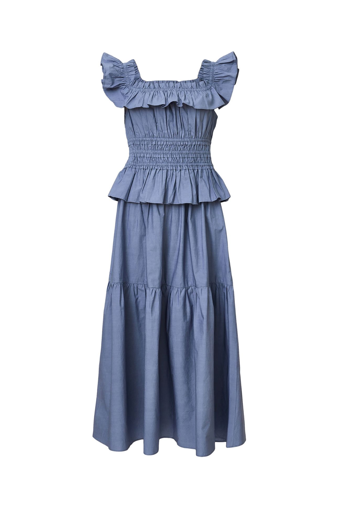 HALIA DRESS FLINT STONE BLUE 8