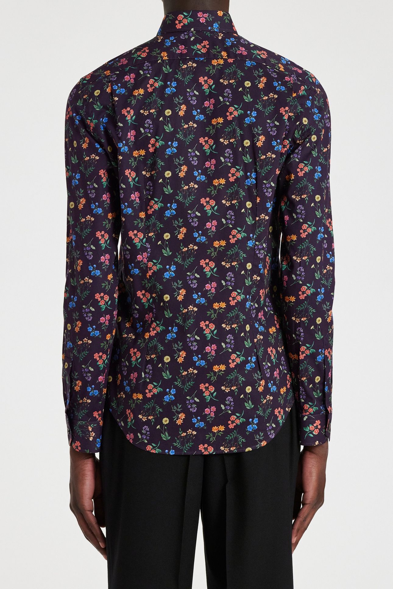 S/C SUPER SLIM FIT SHIRT VERY DARK NAVY 3
