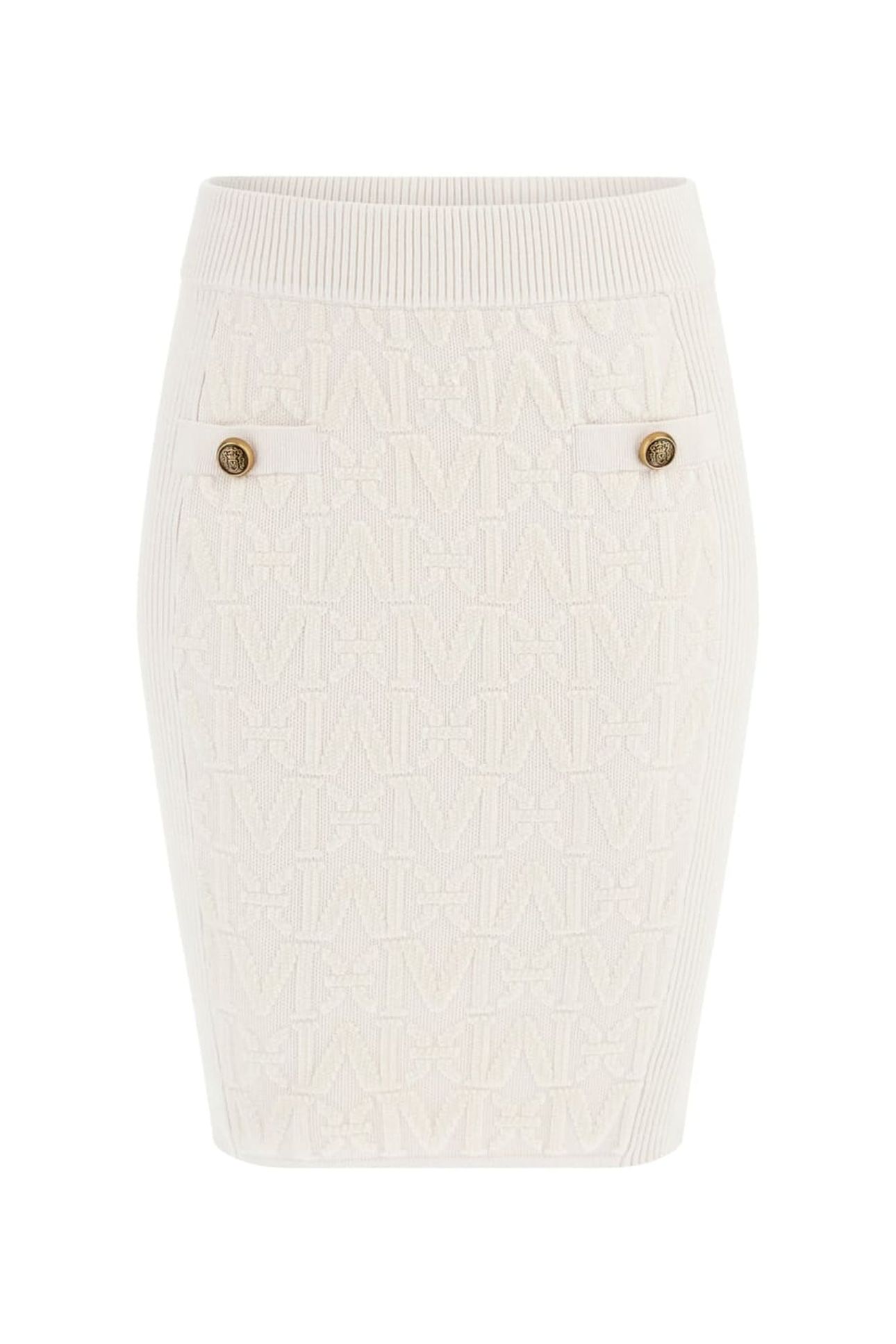 MARCIANO BY GUESS HERMIONE PENCIL SKIRT MUTED STONE 4