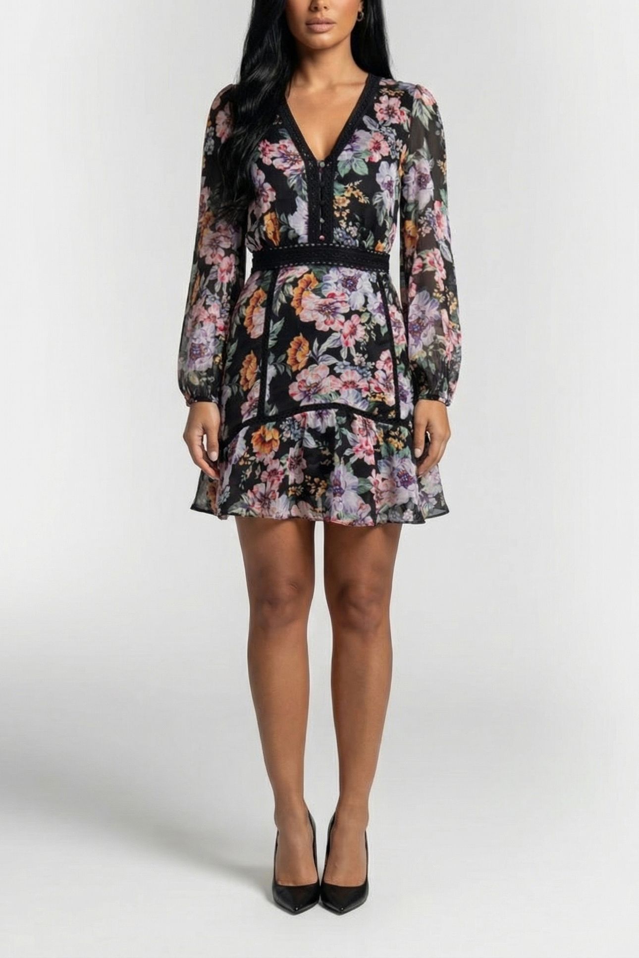 GUESS ECO LS ELANA DRESS CIAOBELLA 1
