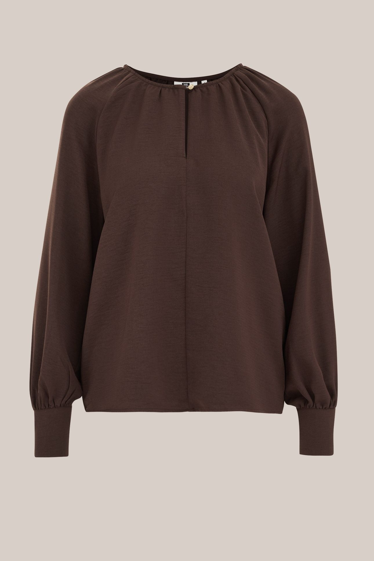 BLOUSE DARK BROWN 4