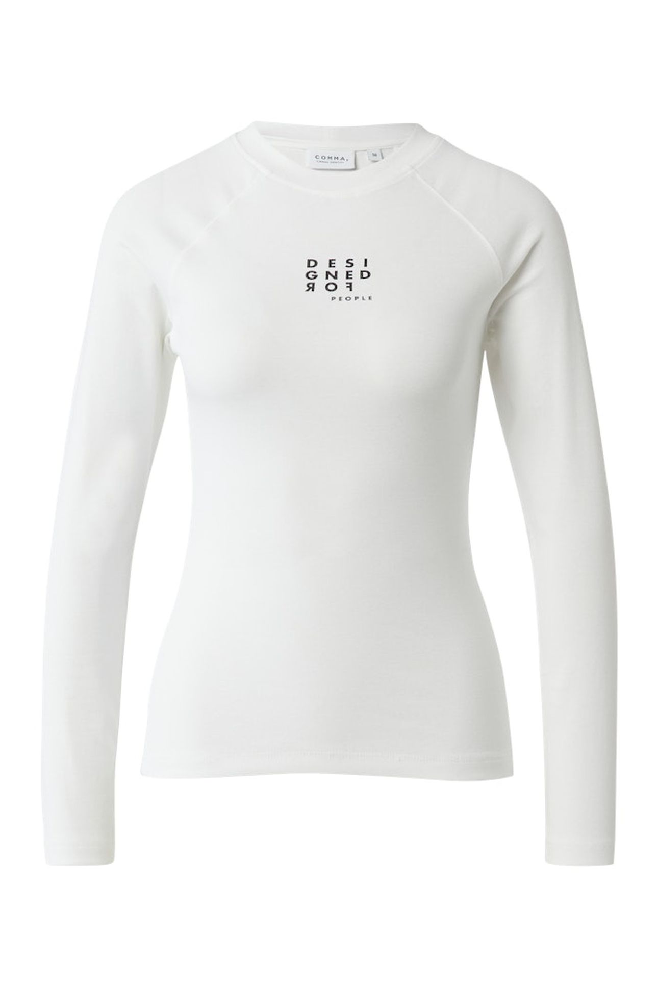 COMMA T-SHIRTS WHITE 4