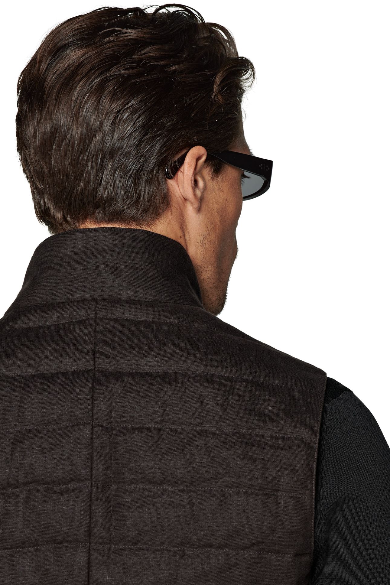 BODYWARMER-DARK-BROWN DARK BROWN 10