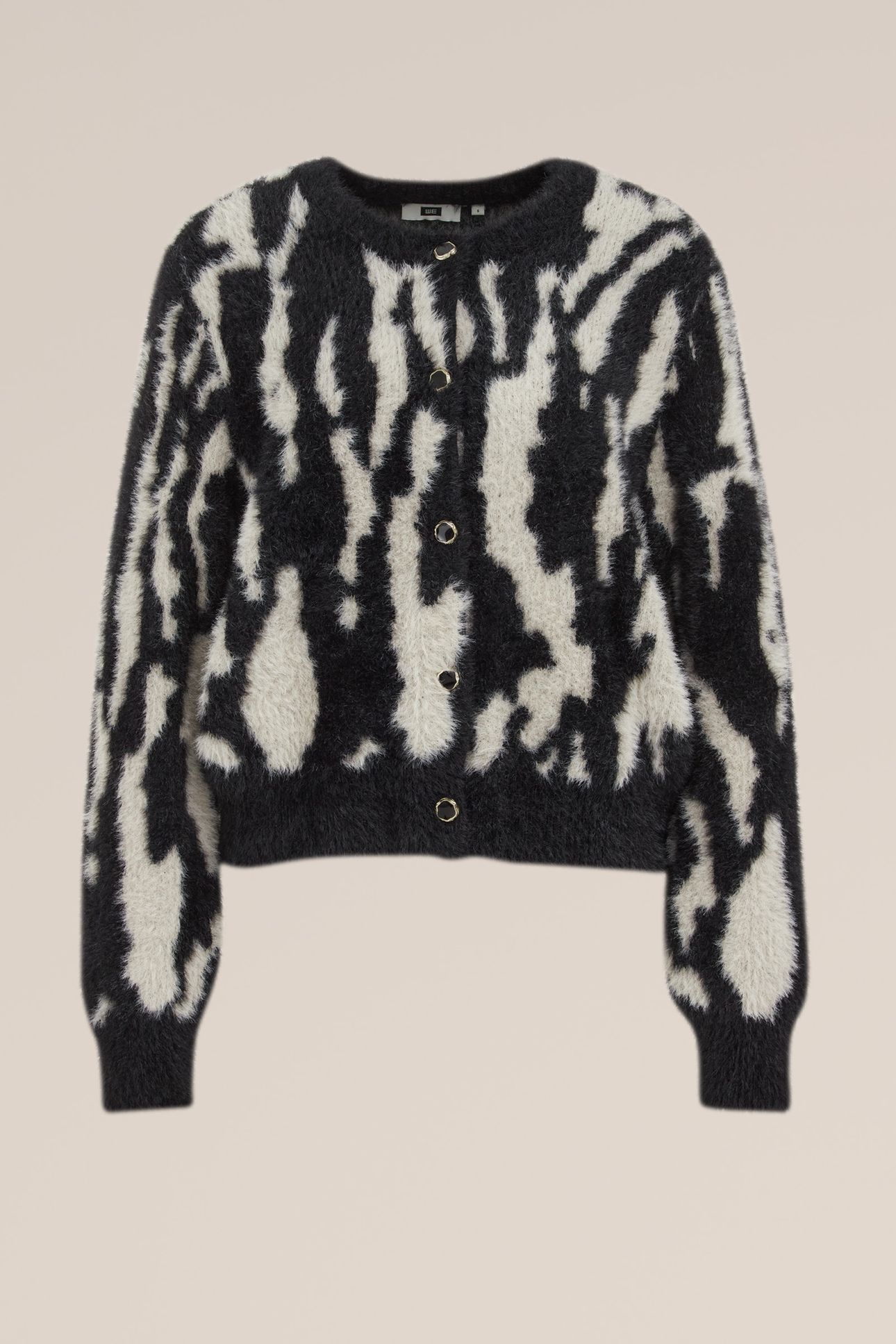 KNITTED CARDIGAN BLACK 4