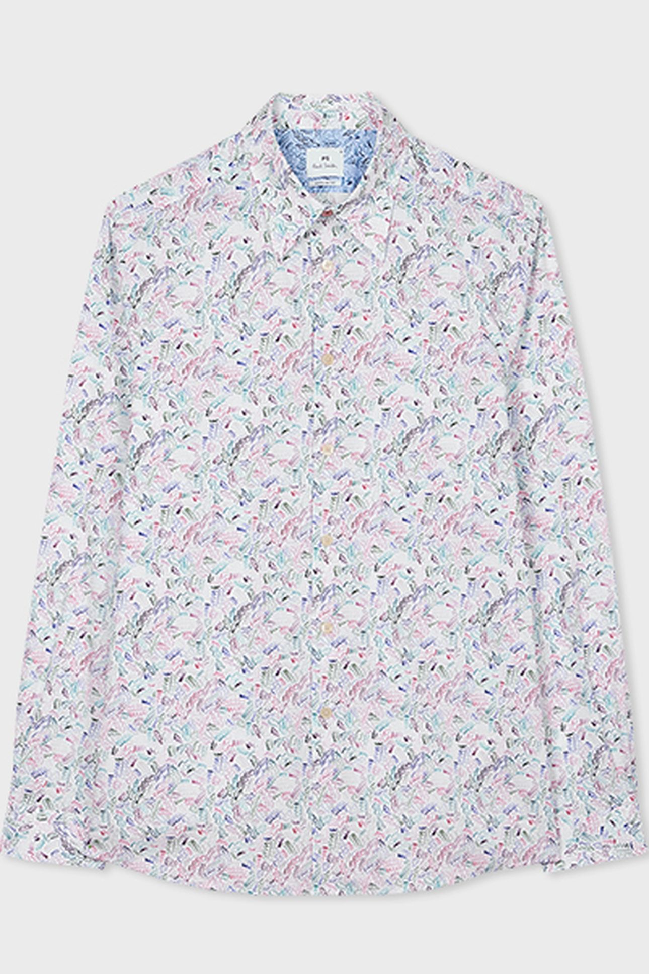 LS REGULAR FIT SHIRT WHITE 2