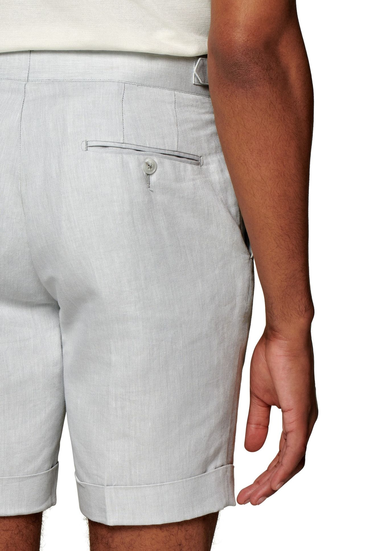 FELLINI SHORTS LIGHT GREY 4