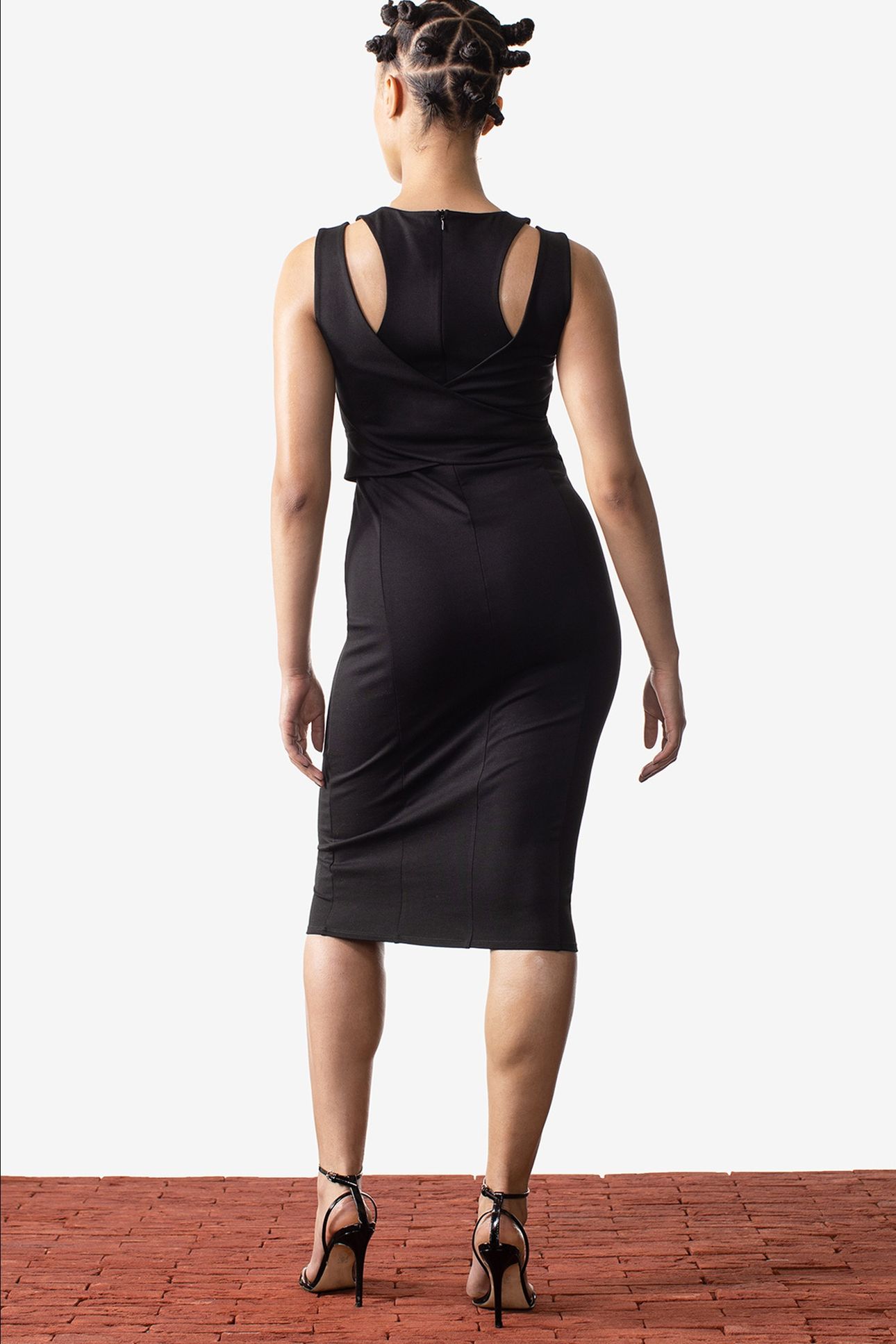 MASARA DRESS BLACK 2