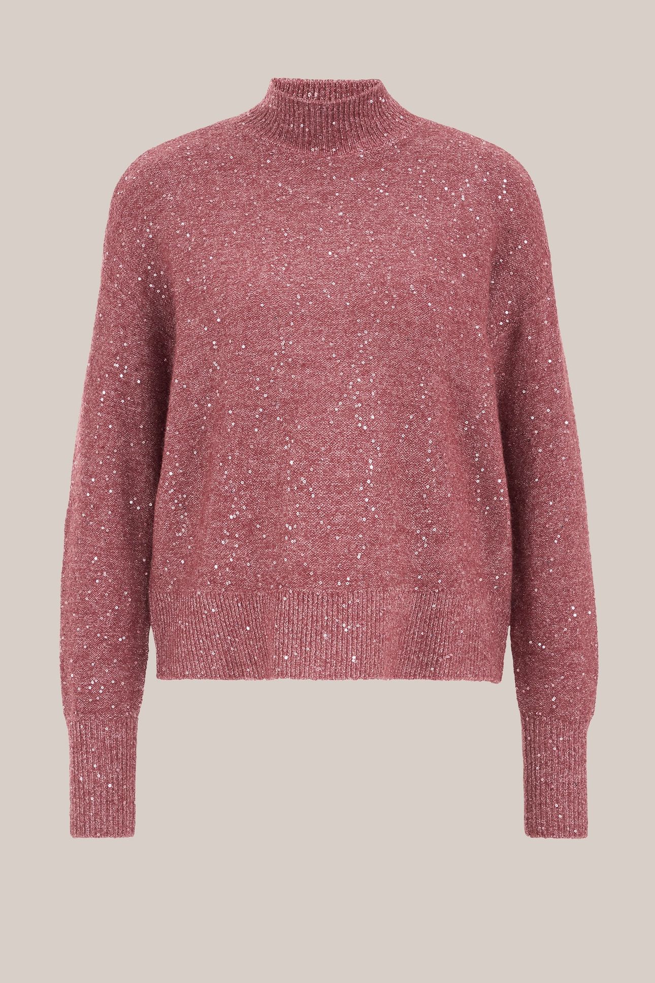 KNITTED PULLOVER LIGHT RED 4