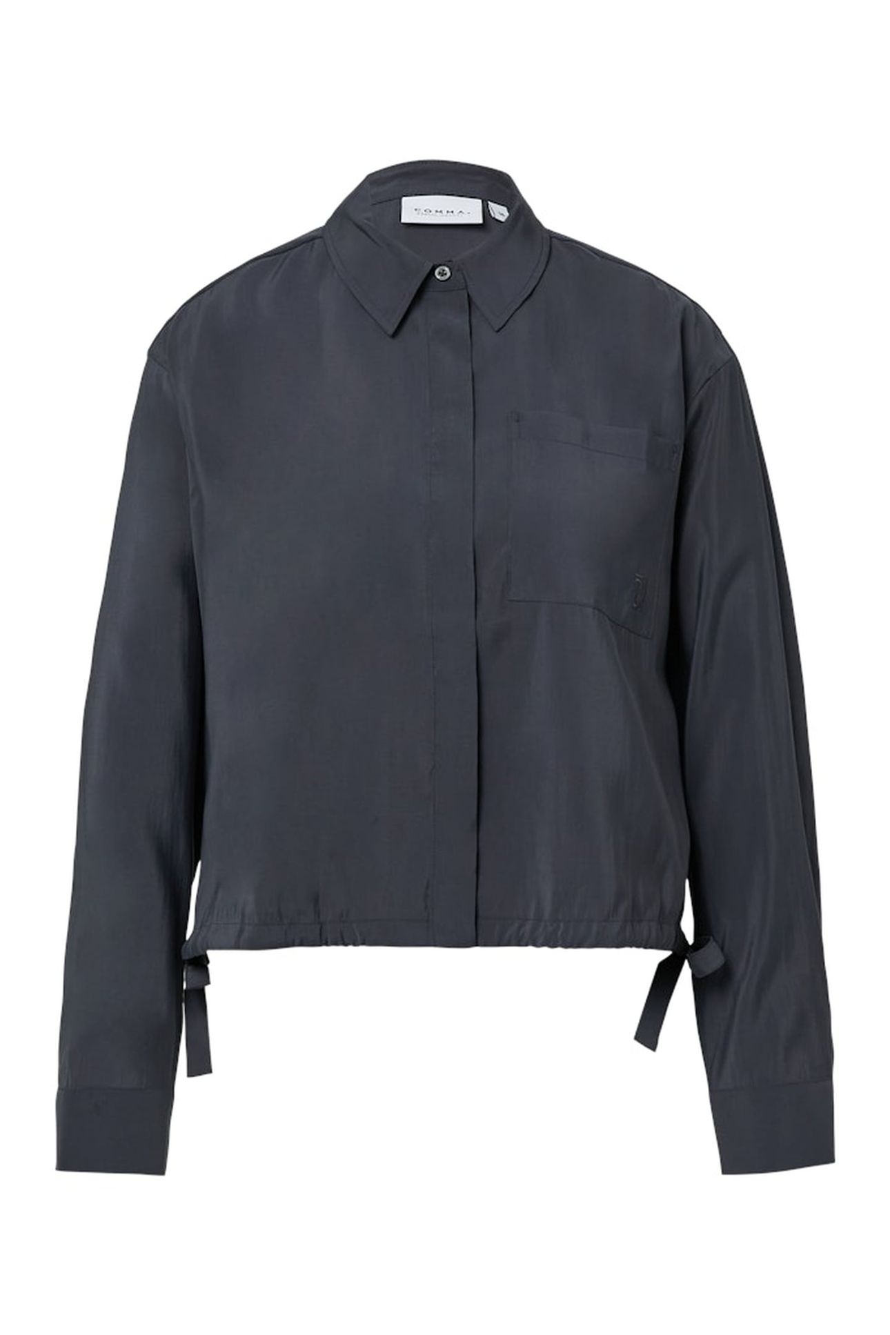 COMMA BLOUSES GREY/BLACK 4
