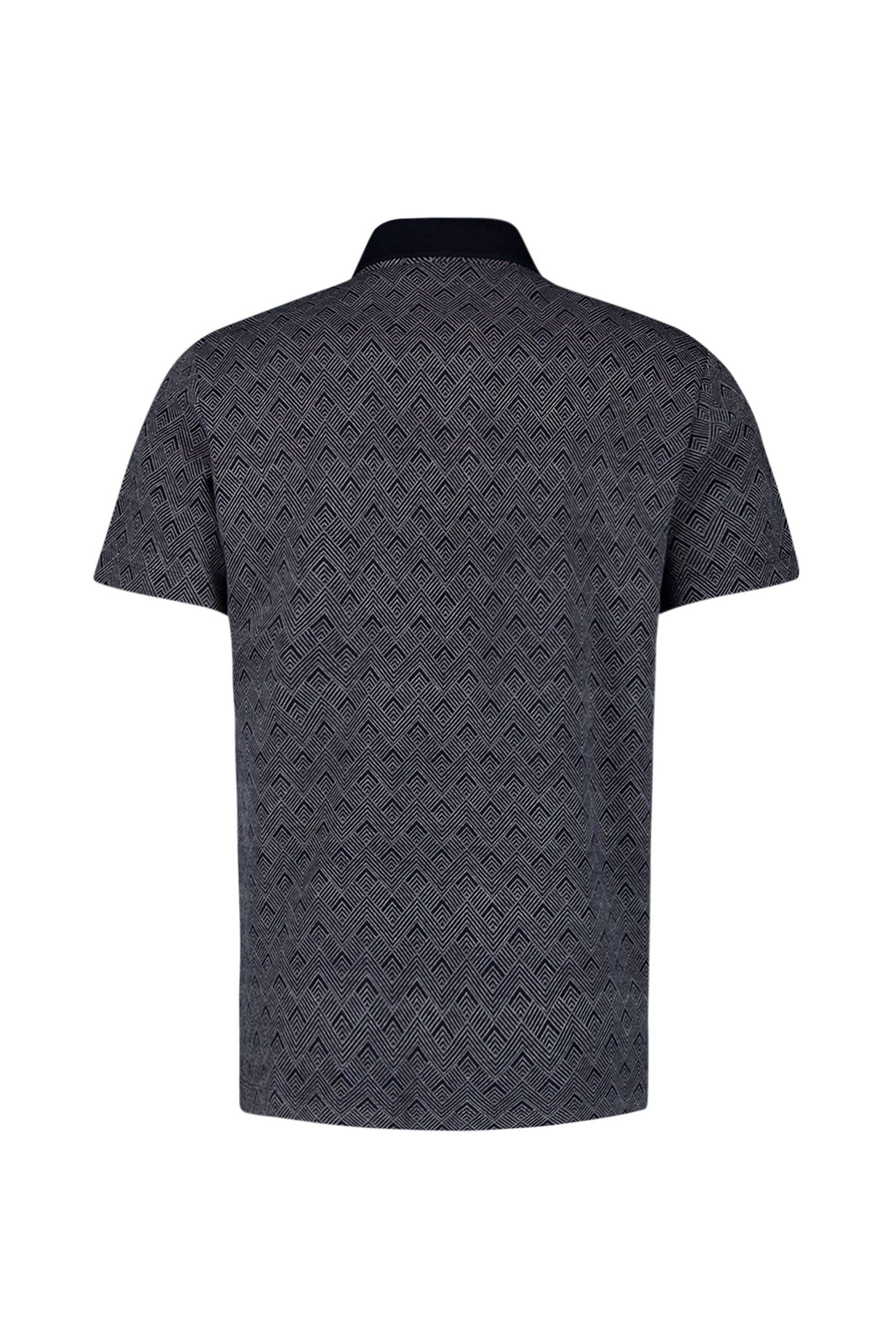 POLO 2 COLOURED JACQUARD DEEP BLUE 6