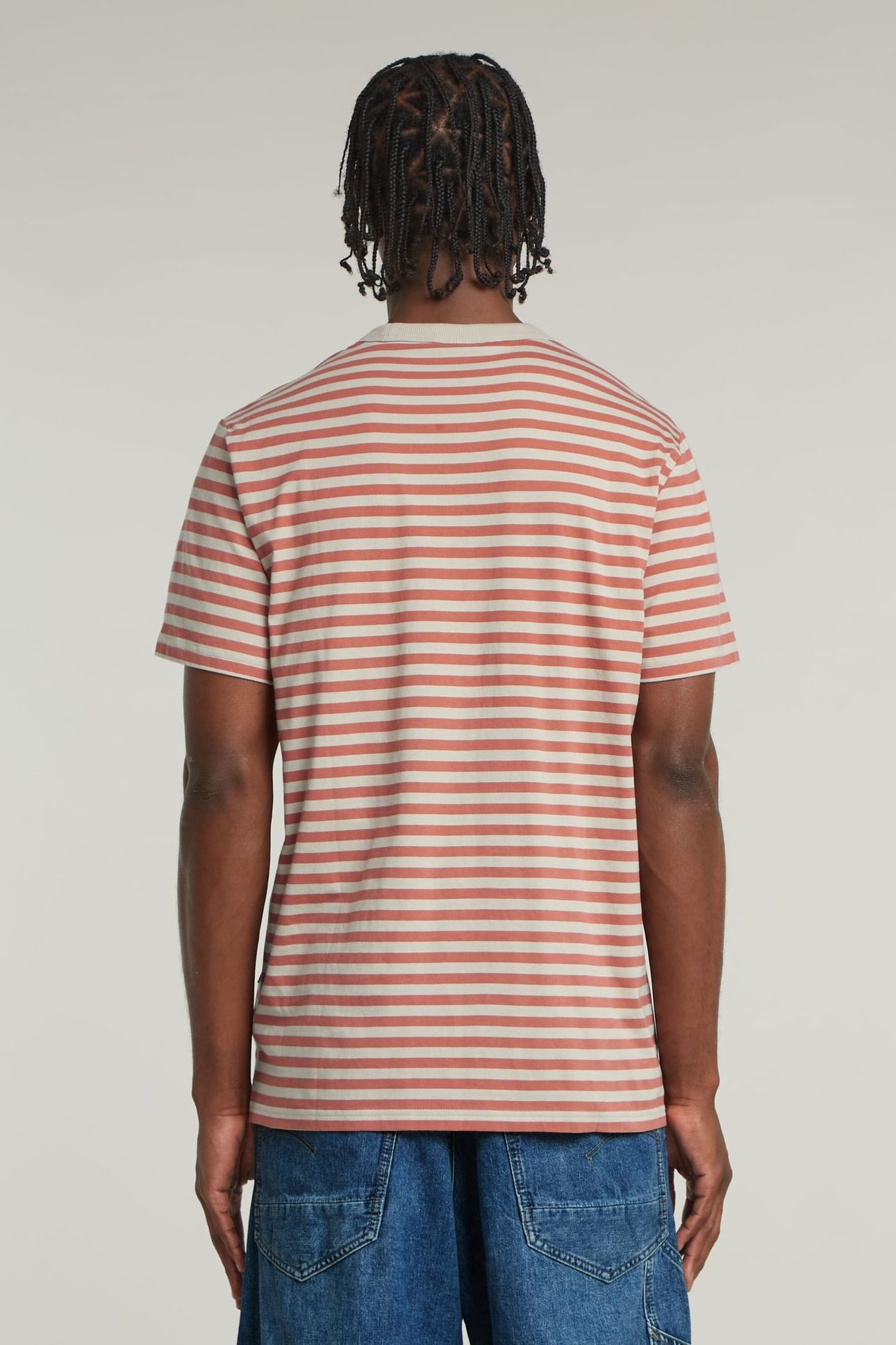NIFOUS STRIPE R T DK BRICK/ETRUSCAN RED STRIPE 3