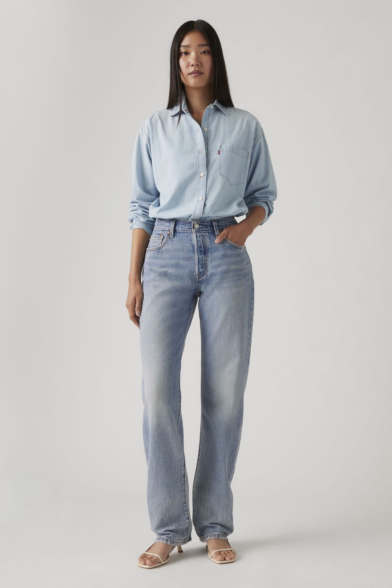 501® 90'S LIGHTWEIGHT JEANS BLUE 4