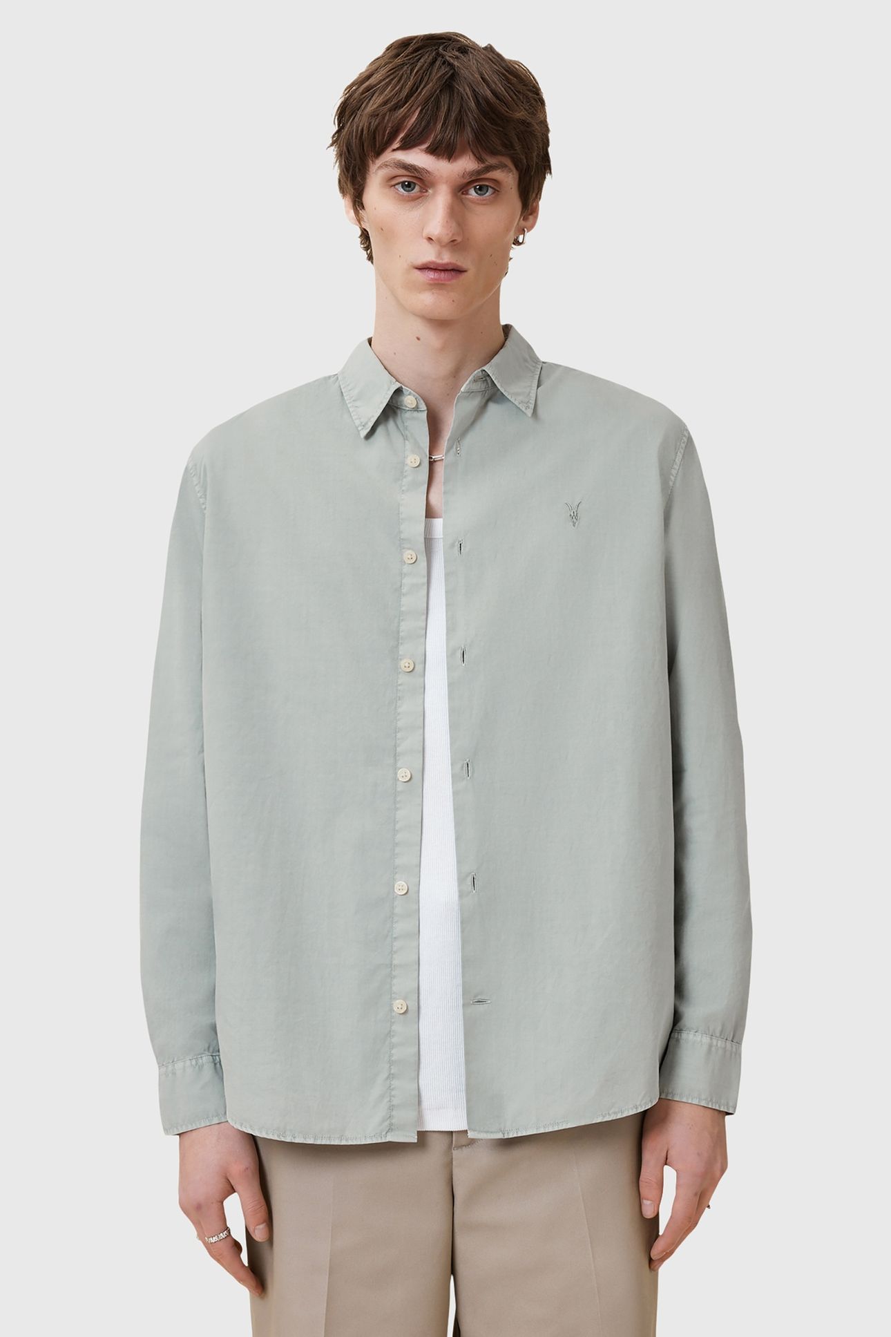 TAHOE LS SHIRT SLATE GREEN 3