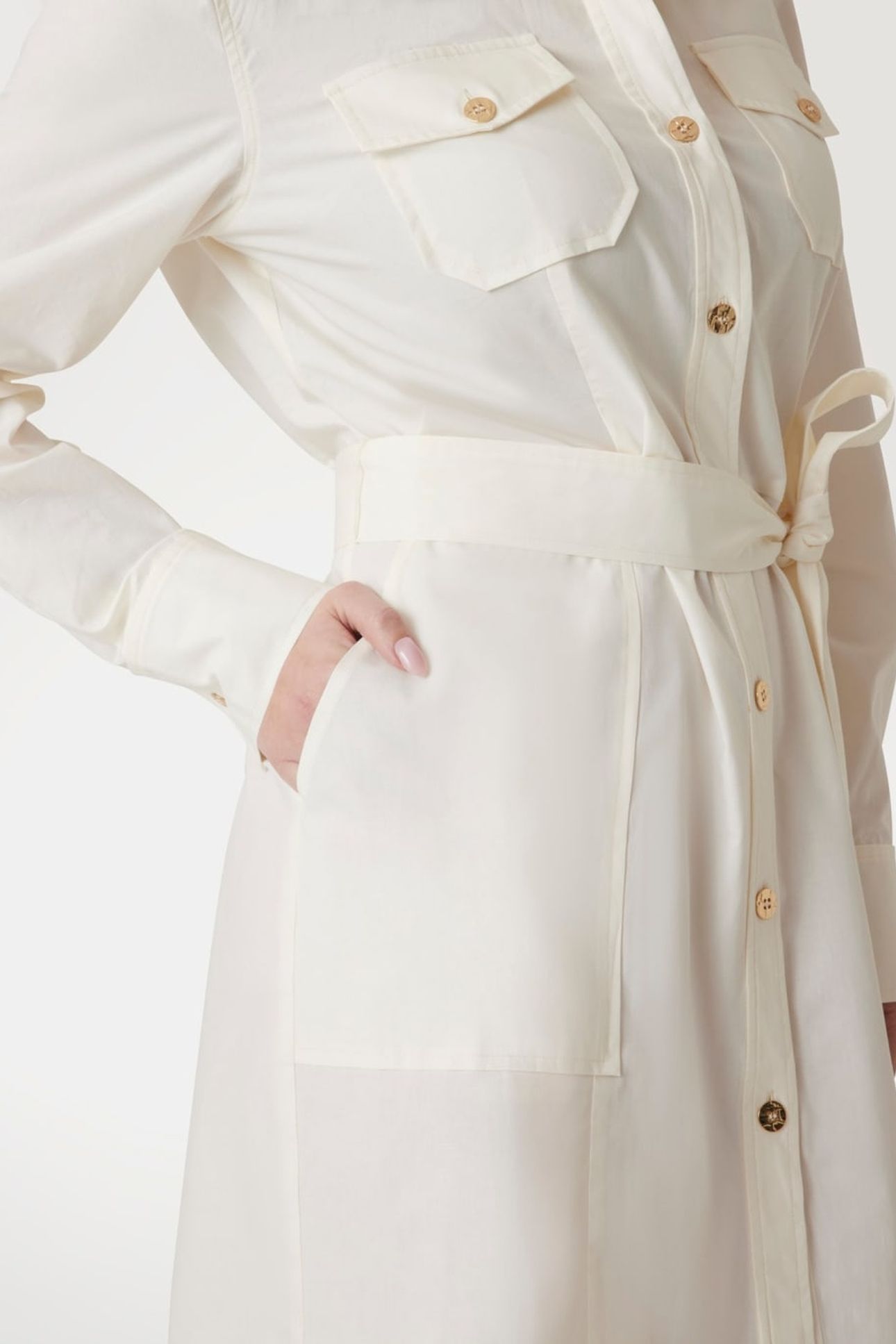MARCIANO BY GUESS PAT SAFARI DRESS SANDY SHORE 5