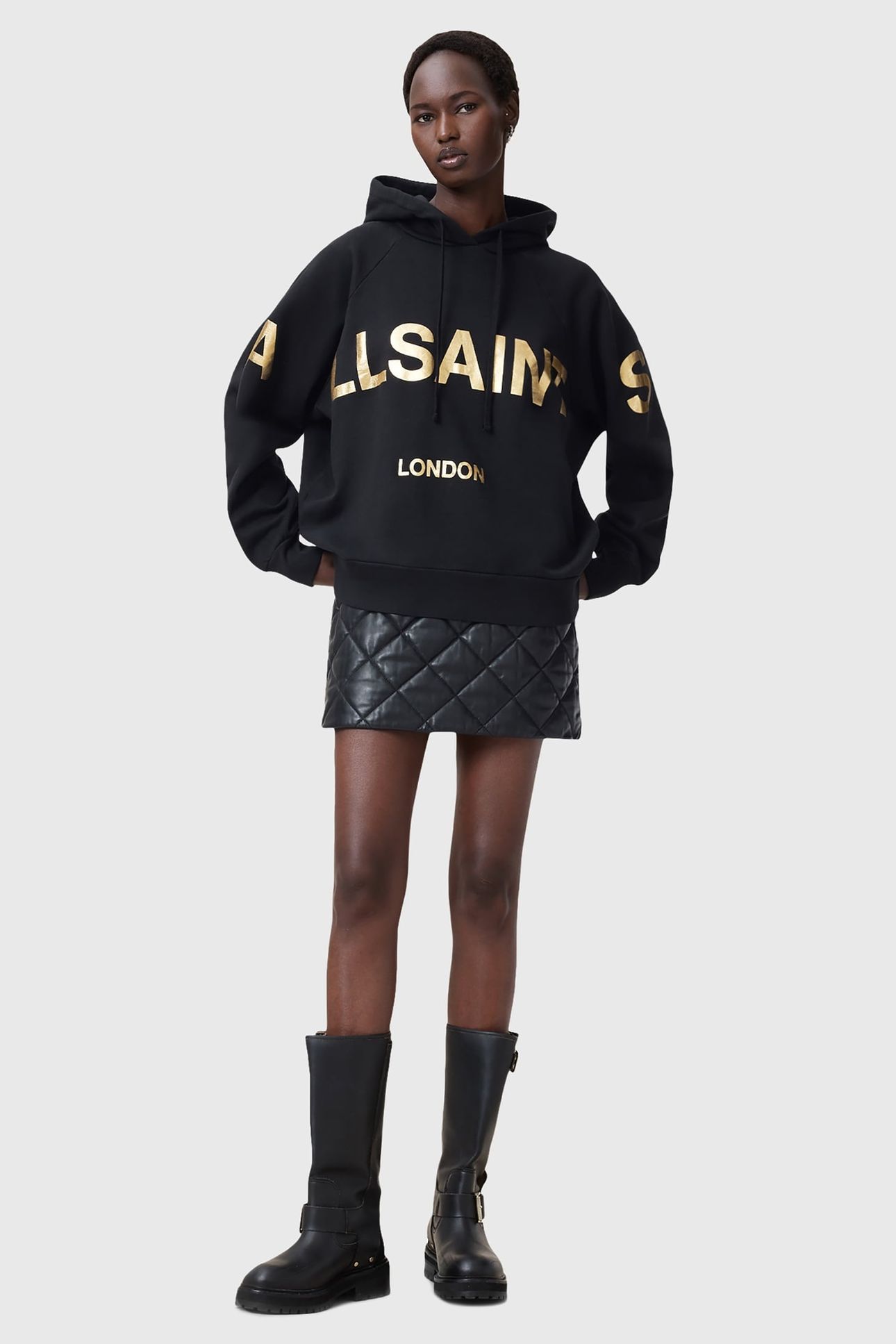 TALON BIGGY HOODY BLACK/GOLD 1