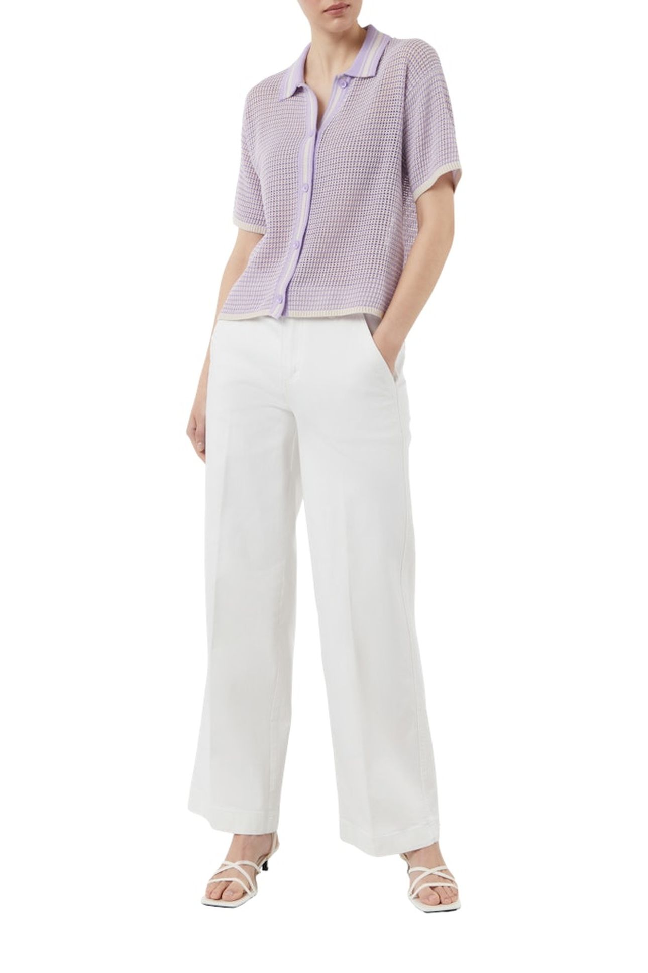 COMMA CARDIGAN LILAC 2