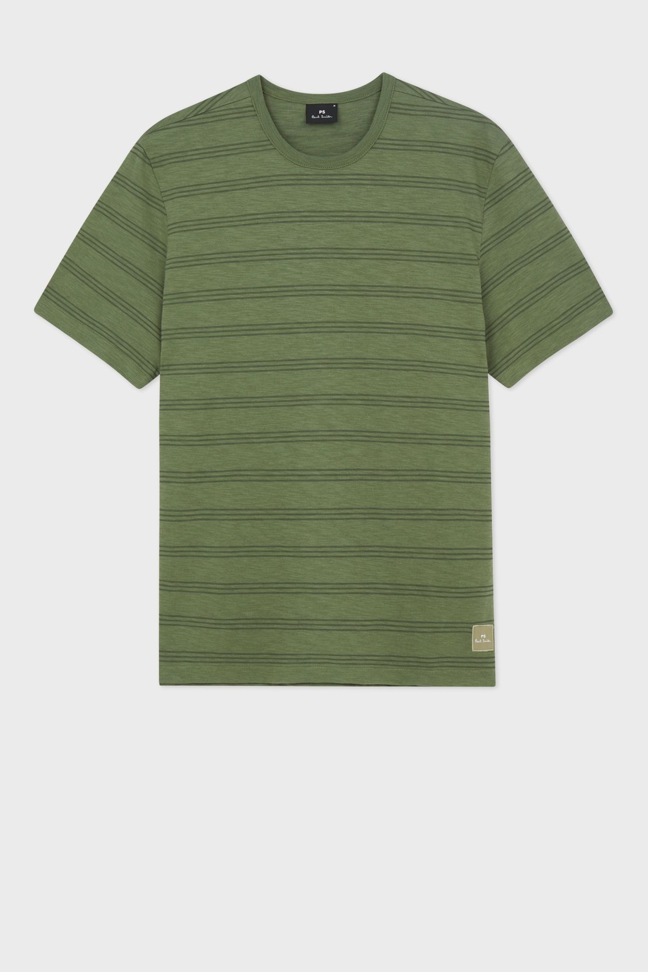 REG FIT T SHIRT LT GREYISH GREEN 1
