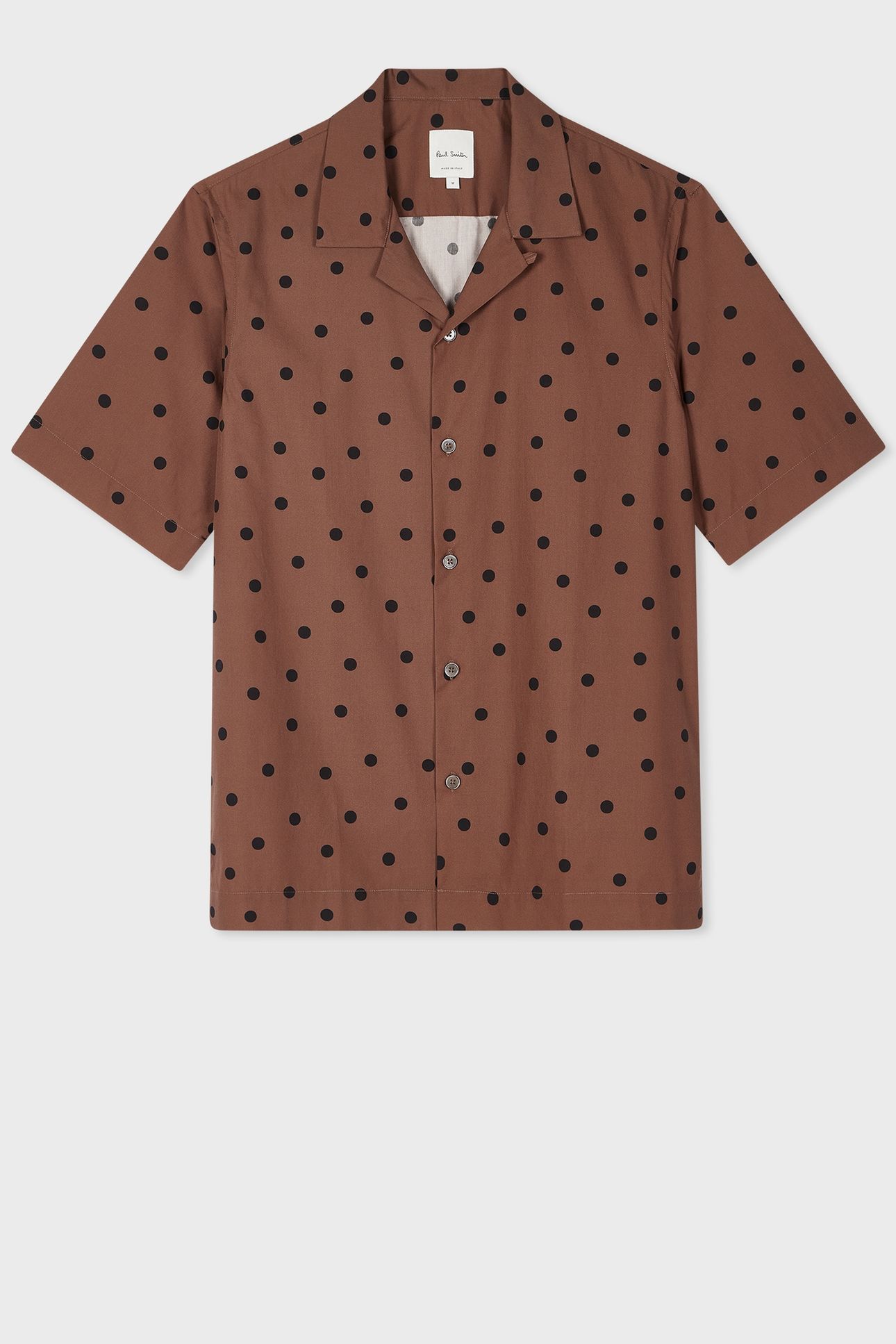S/S REGULAR FIT SHIRT CHOCOLATE 4