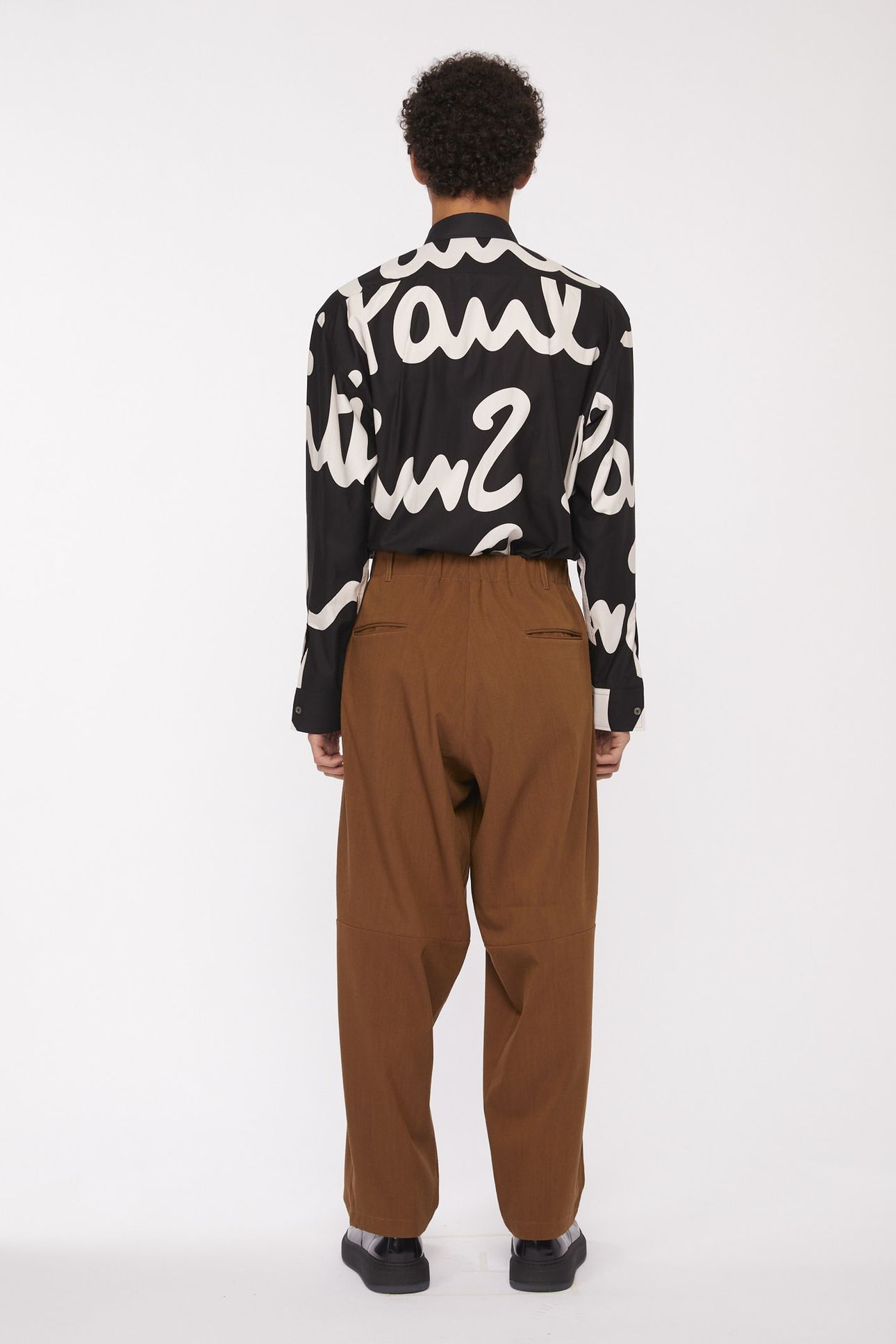 GENTS TROUSER GOLDEN YELLOW 3