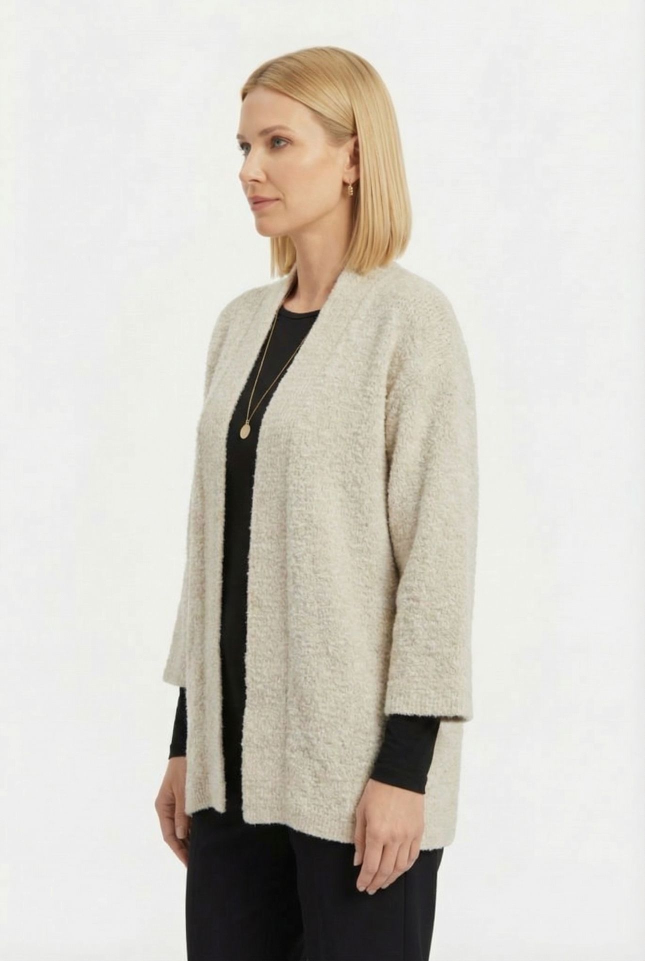 BELLA CARDIGAN SAND 3