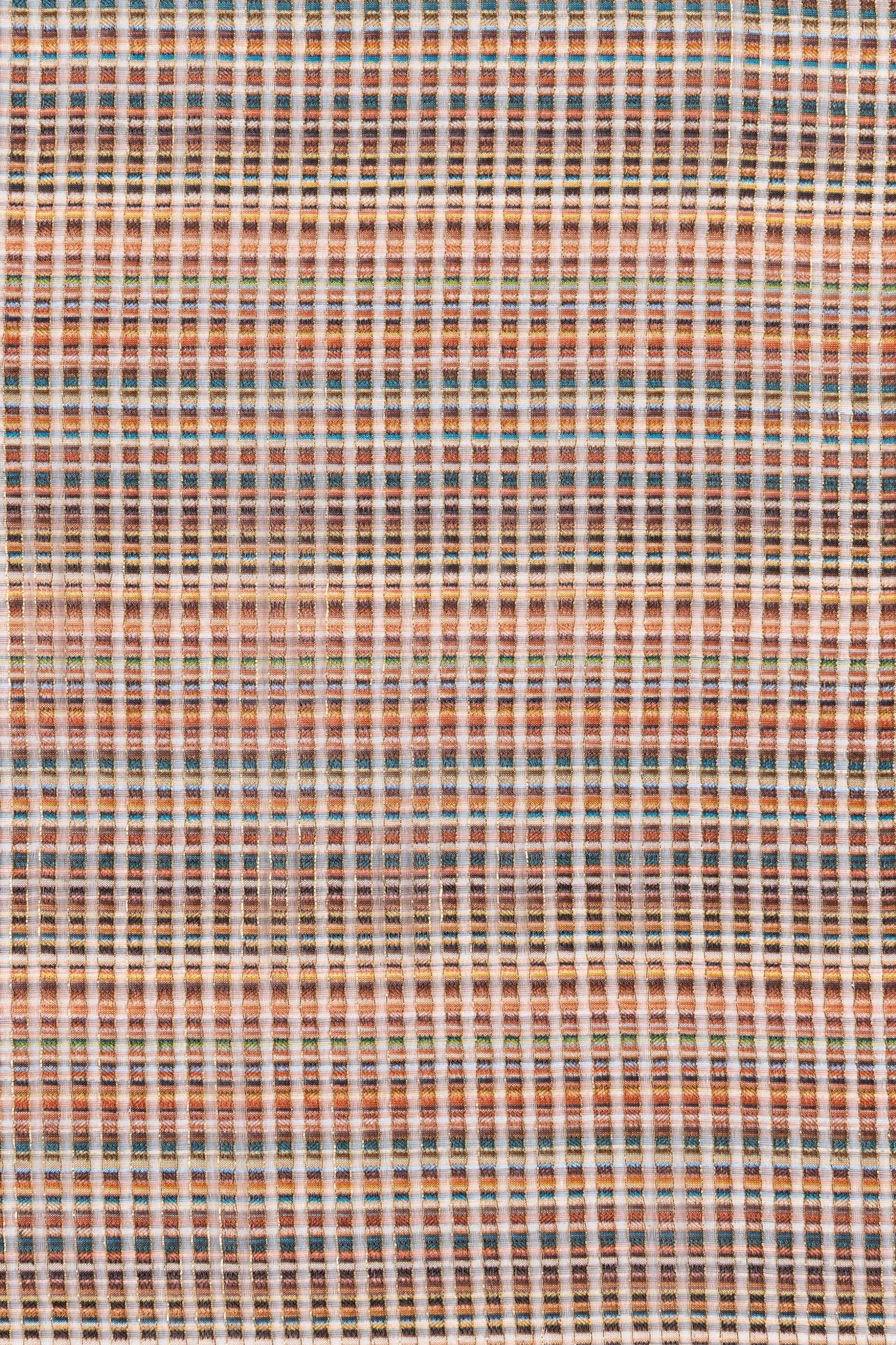 WOSCARF SHINY SIGNT MULTI COLOURED 8