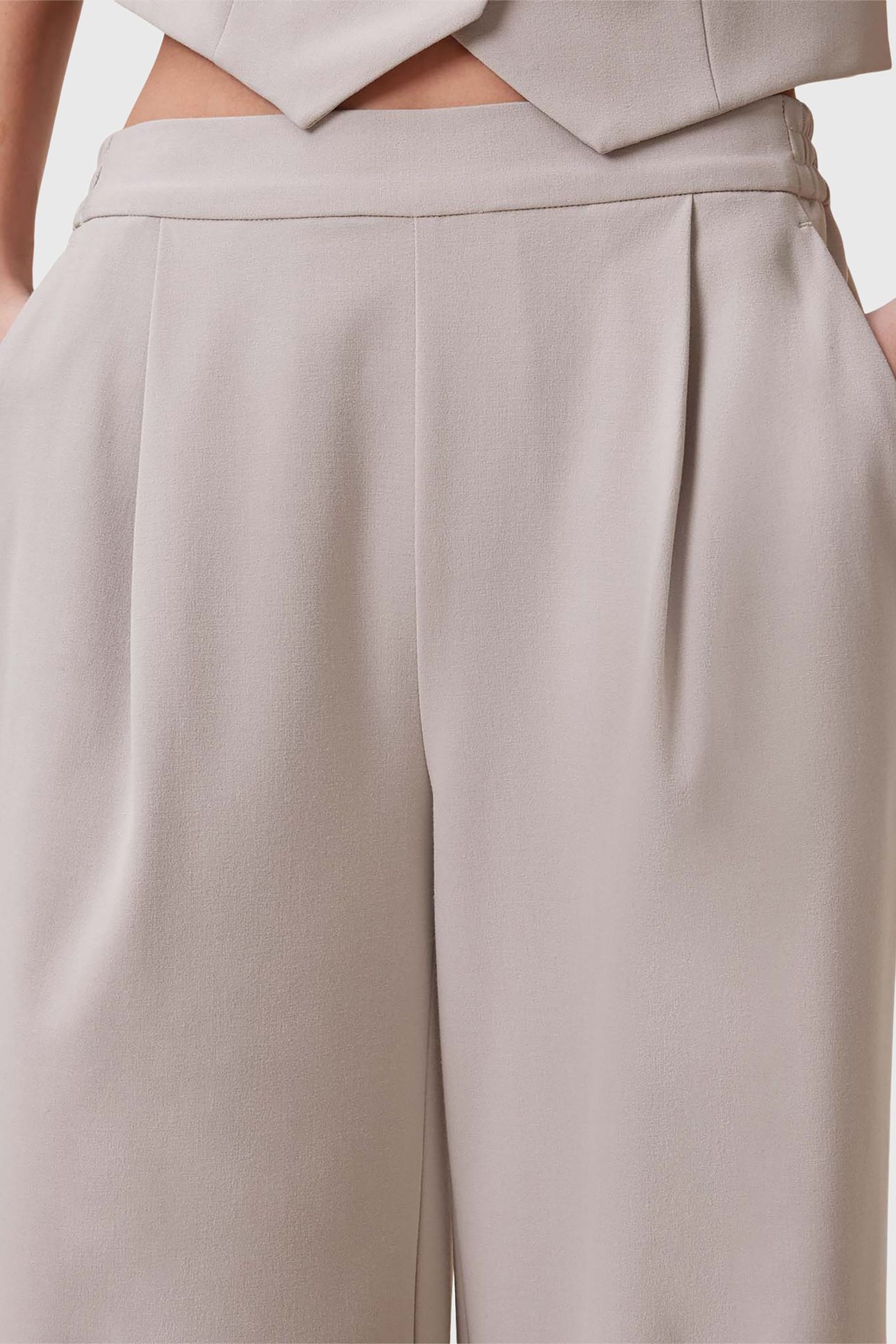 ALEIDA WL TROUSER GREIGE BROWN 7