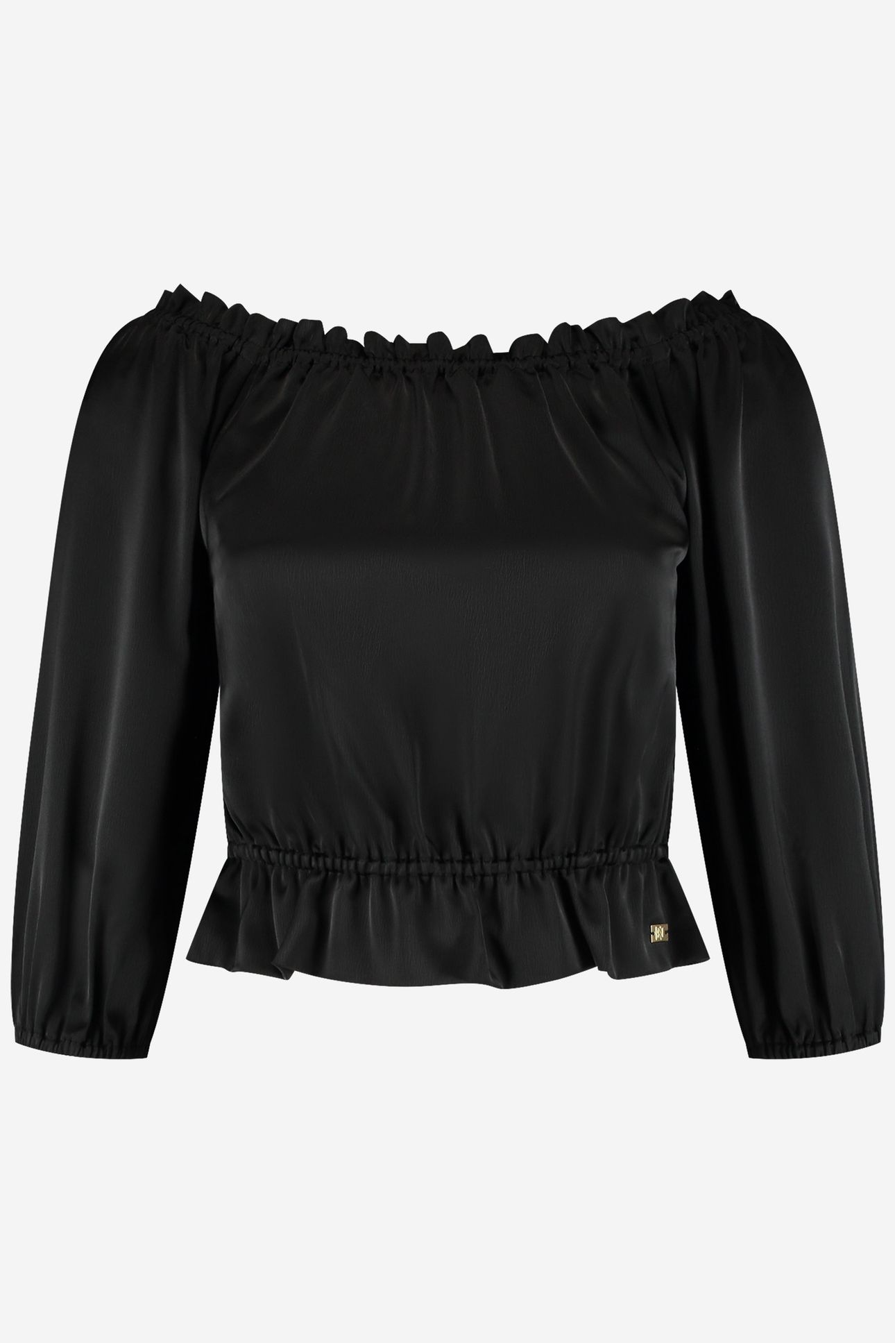 DAMASCUS TOP BLACK 1